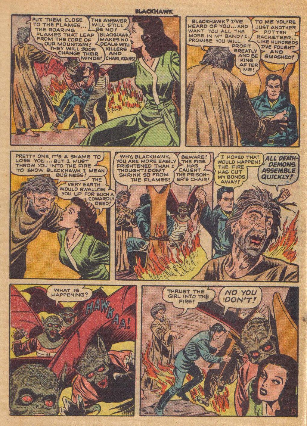 Read online Blackhawk (1957) comic -  Issue #27 - 30