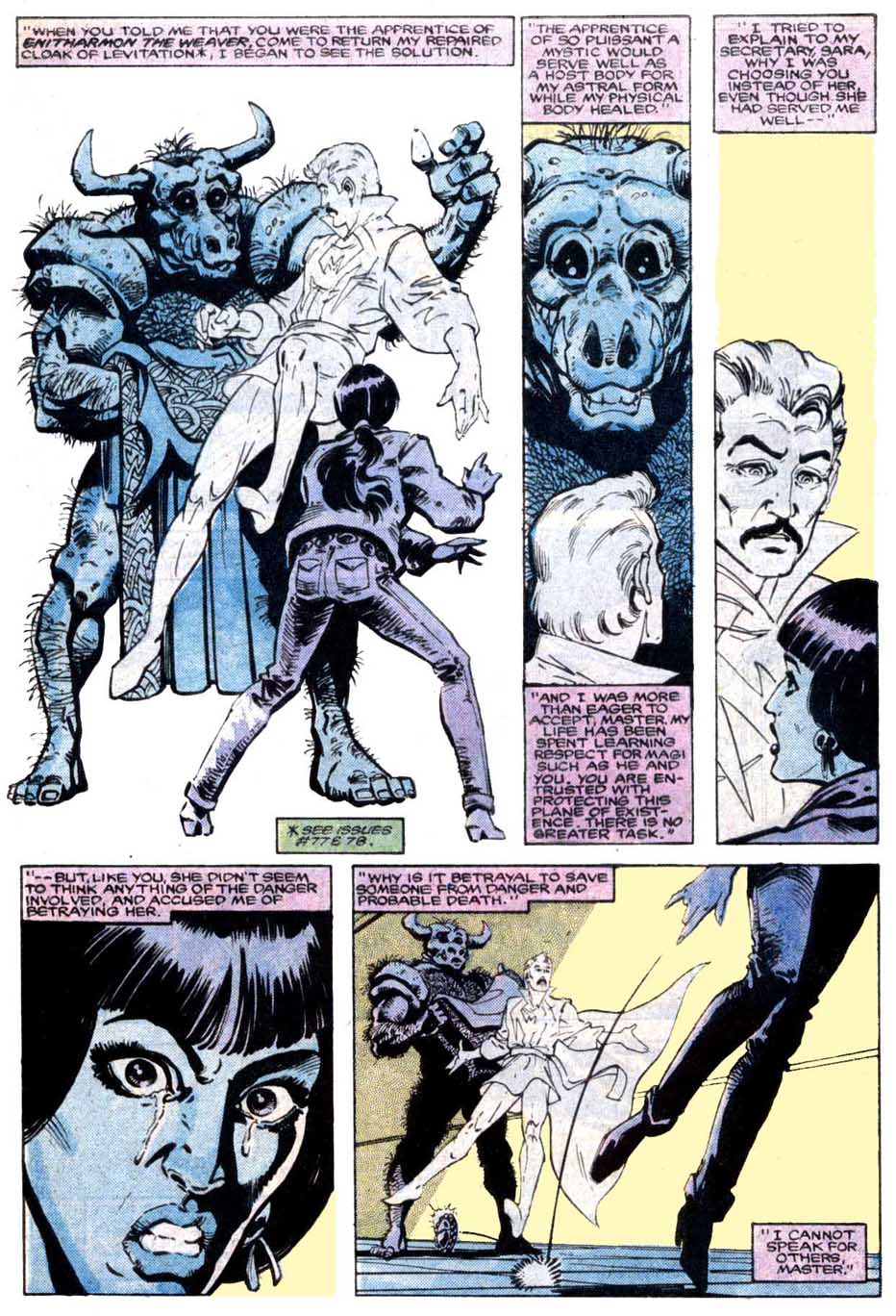 Read online Doctor Strange (1974) comic -  Issue #81 - 4