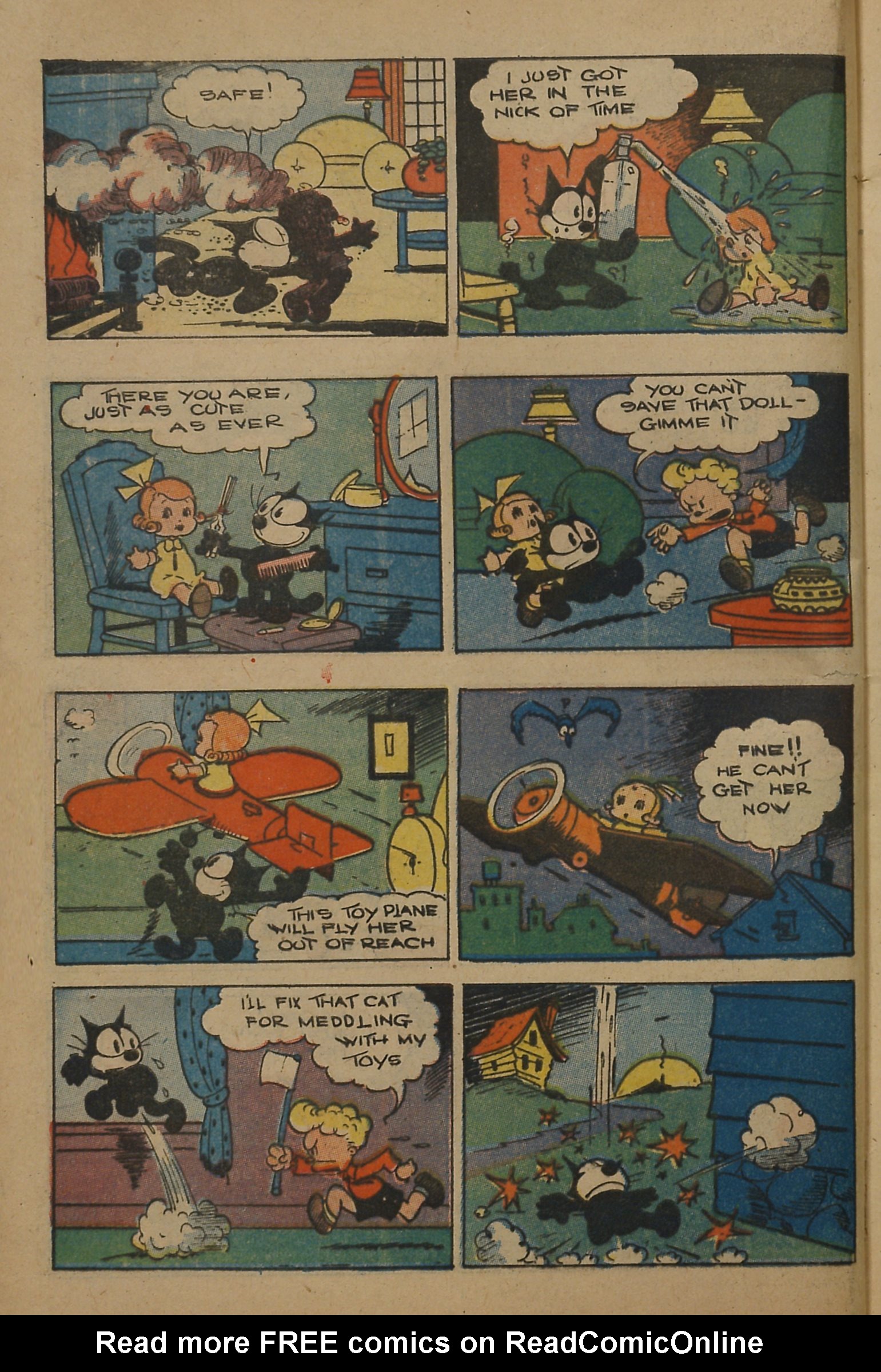 Read online Felix the Cat (1951) comic -  Issue #37 - 9