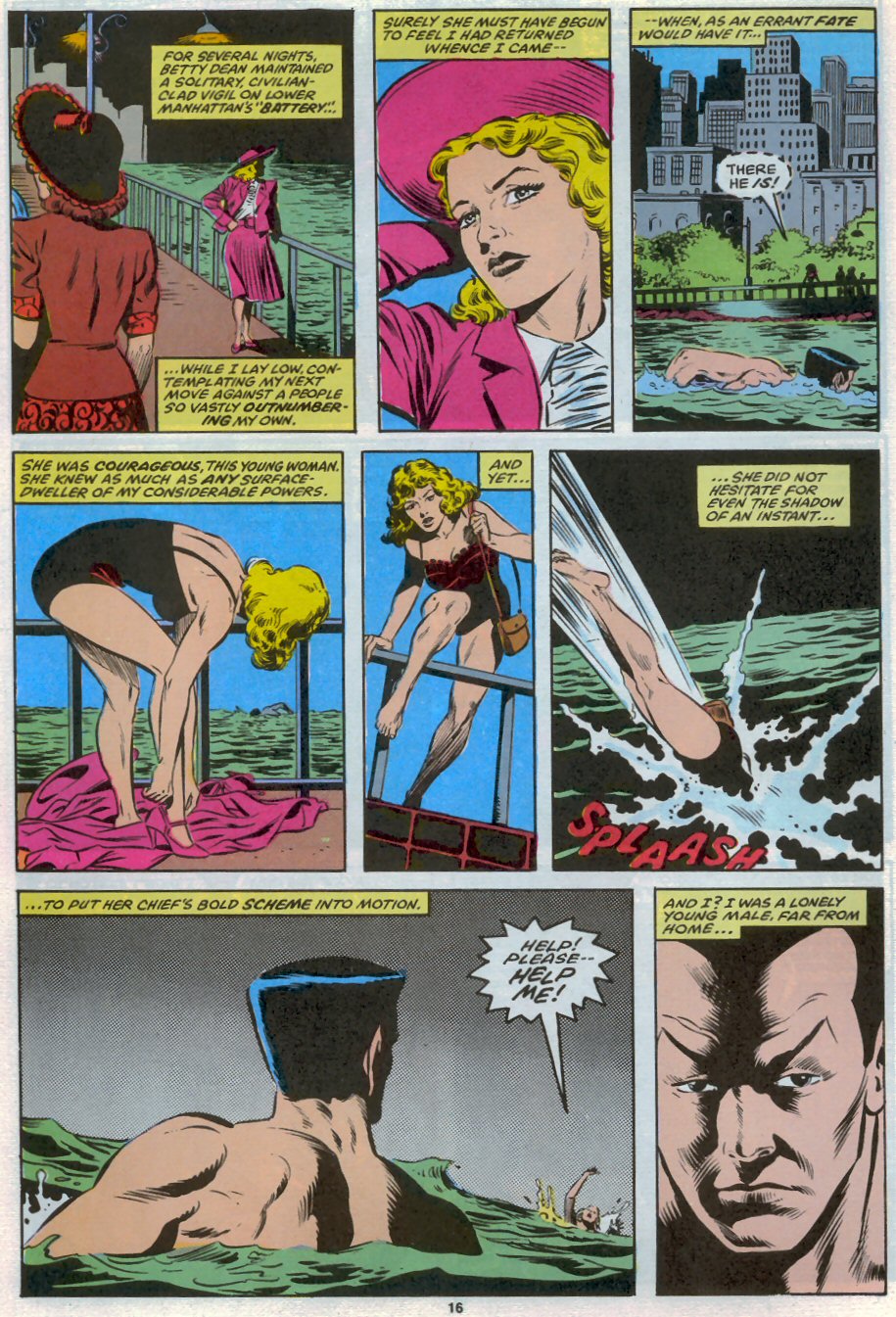 Read online Saga of the Sub-Mariner comic -  Issue #3 - 13