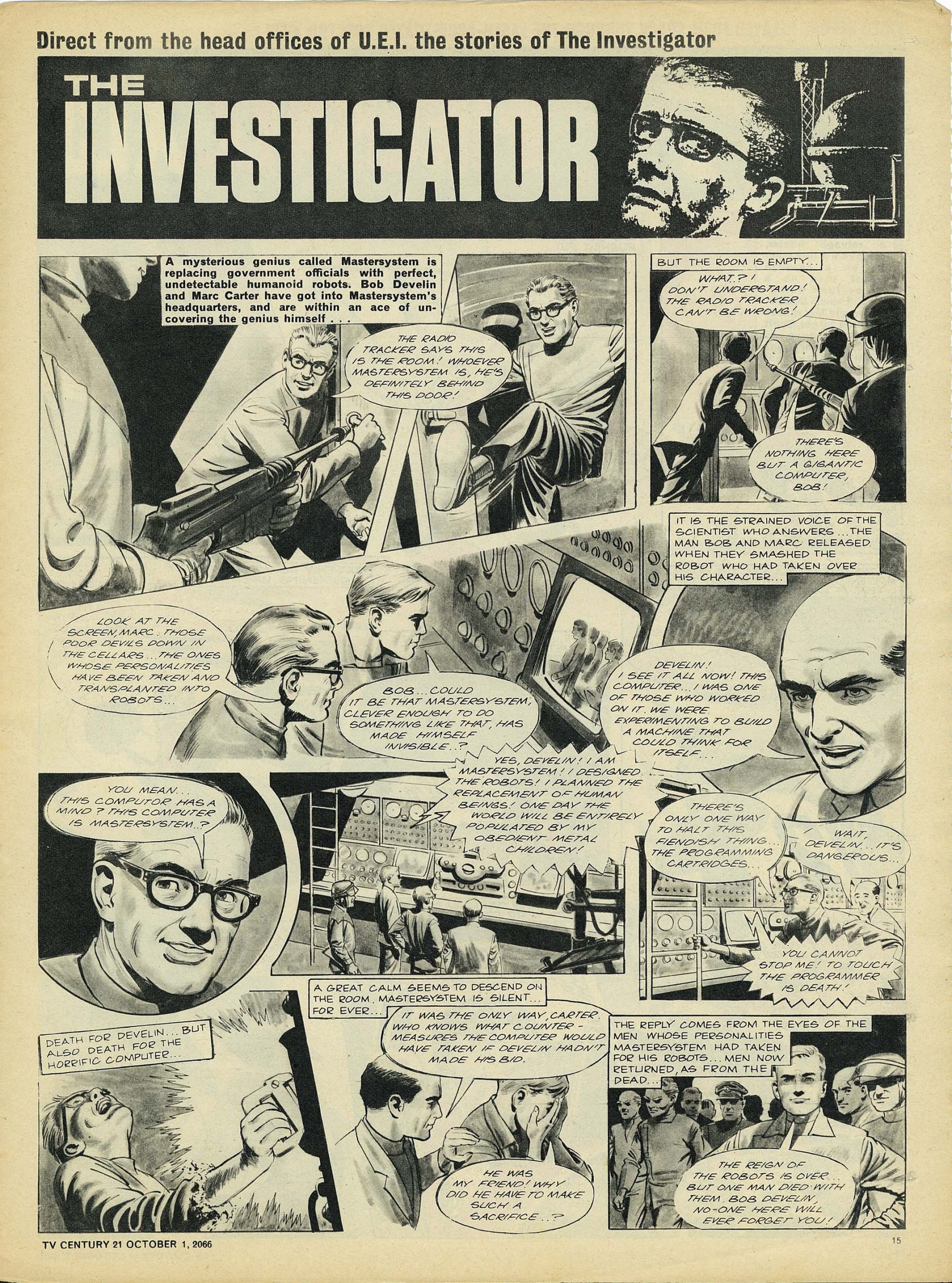 Read online TV Century 21 (TV 21) comic -  Issue #89 - 14