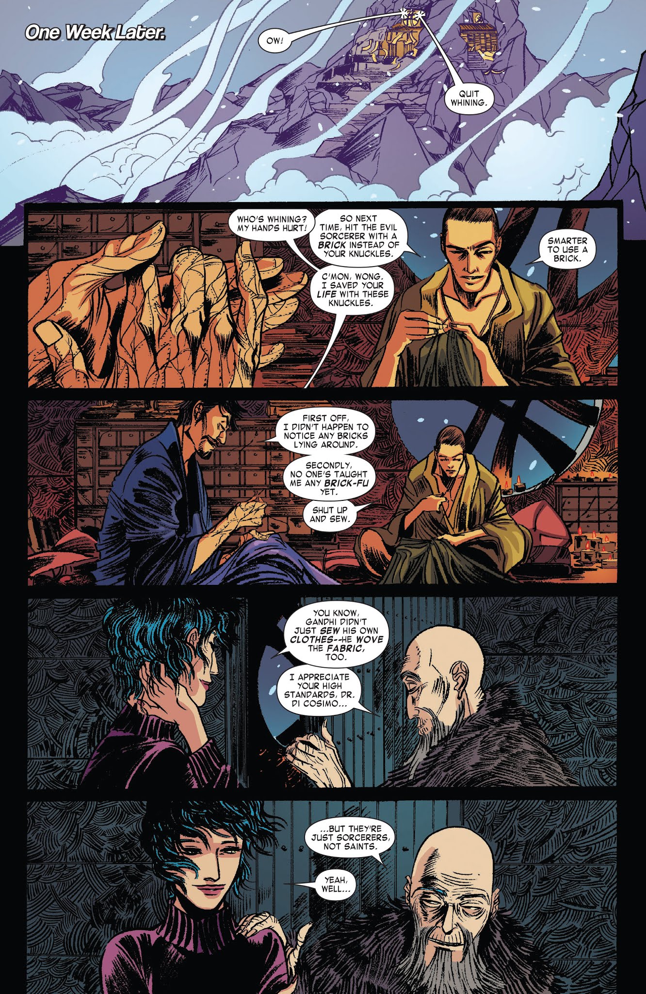 Read online Doctor Strange: Strange Origin comic -  Issue # TPB - 102