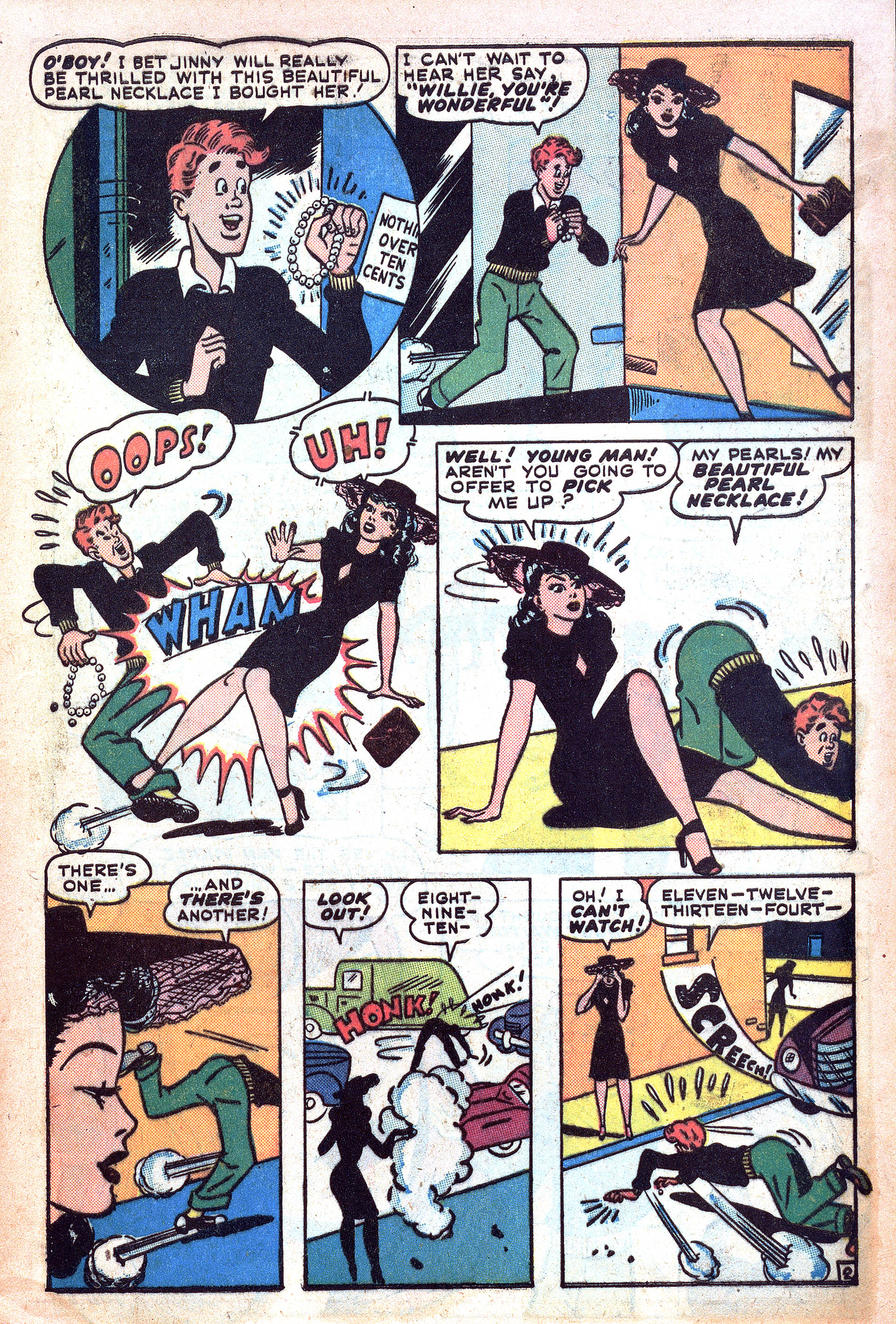 Read online Willie Comics (1946) comic -  Issue #10 - 11