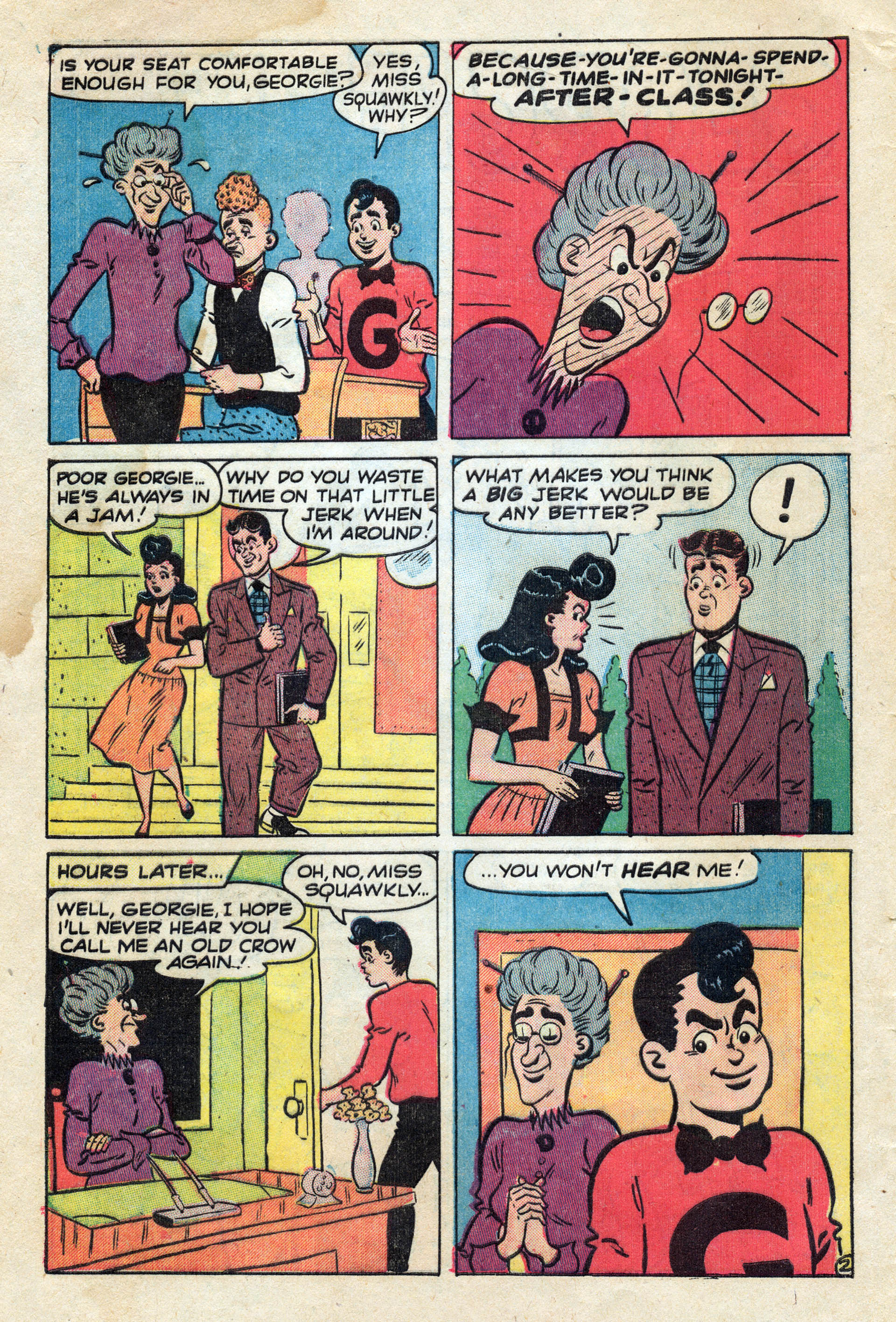 Read online Georgie Comics (1949) comic -  Issue #33 - 4