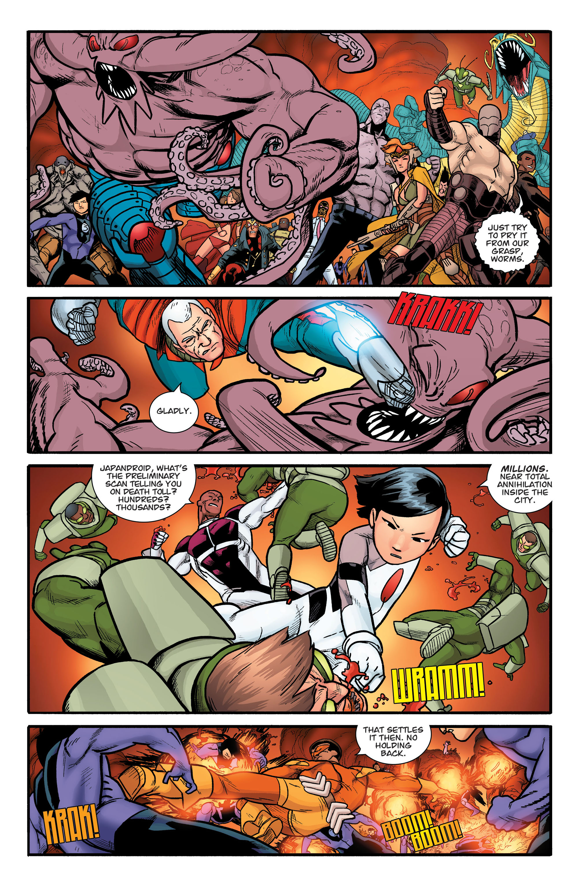 Read online Guarding the Globe (2010) comic -  Issue #6 - 5