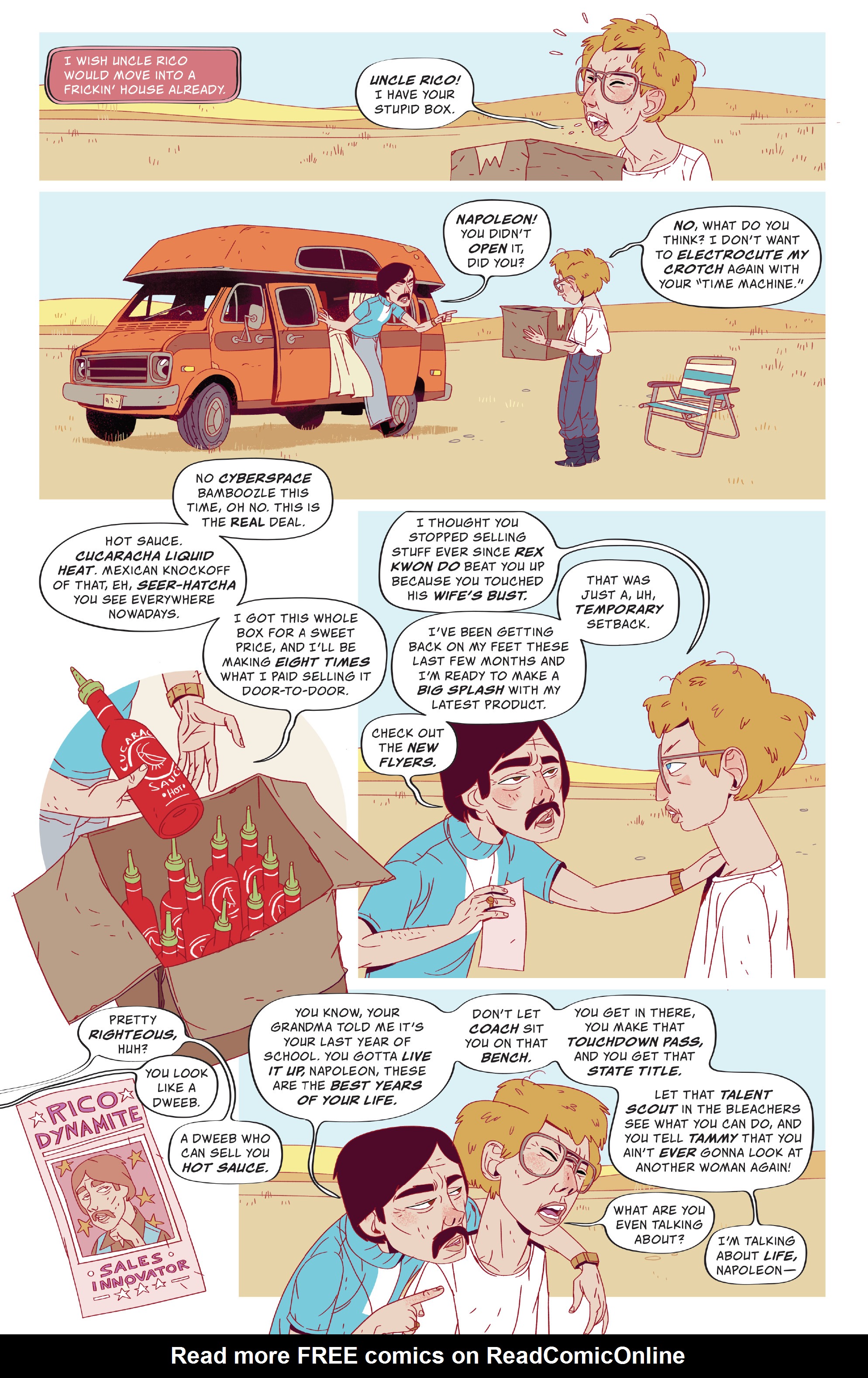 Read online Napoleon Dynamite comic -  Issue #1 - 9