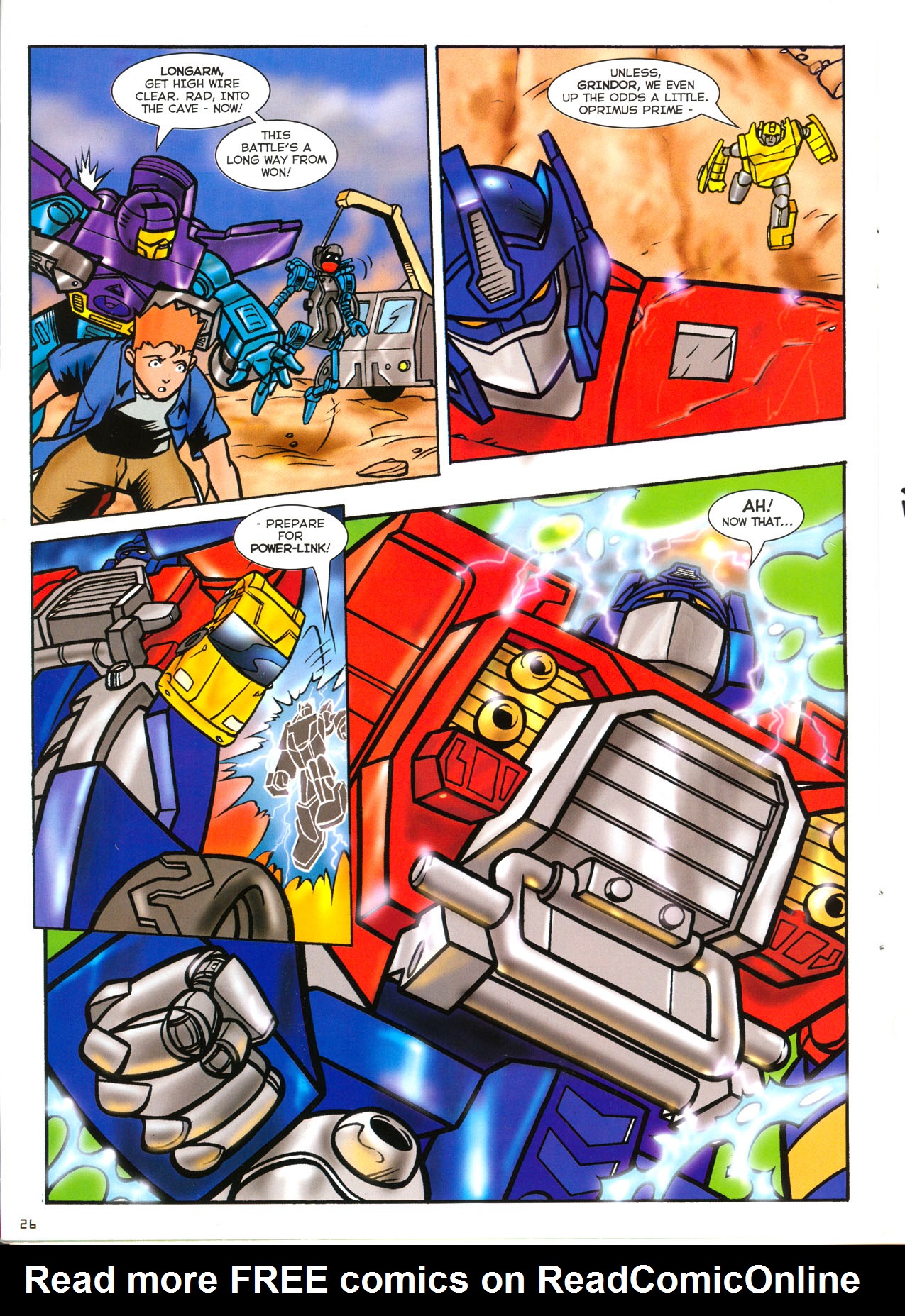 Read online Transformers: Armada (2003) comic -  Issue #2 - 21
