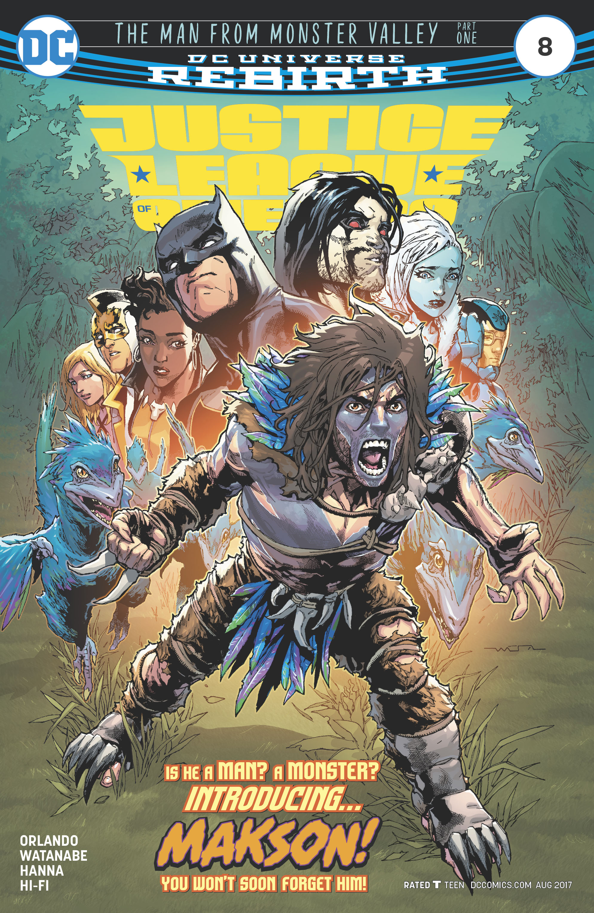 Read online Justice League of America (2017) comic -  Issue #8 - 1