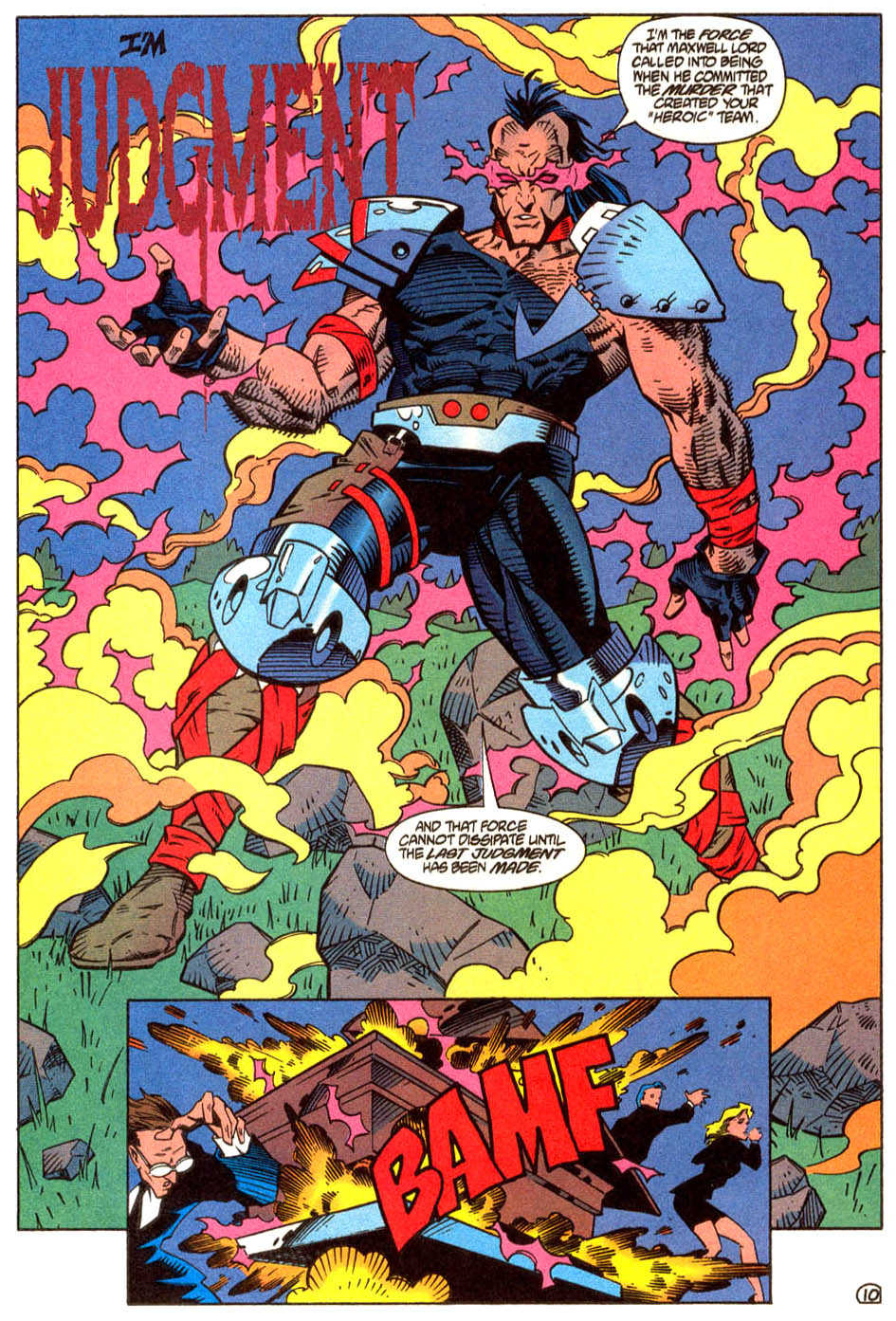 Read online Justice League America comic -  Issue #96 - 11