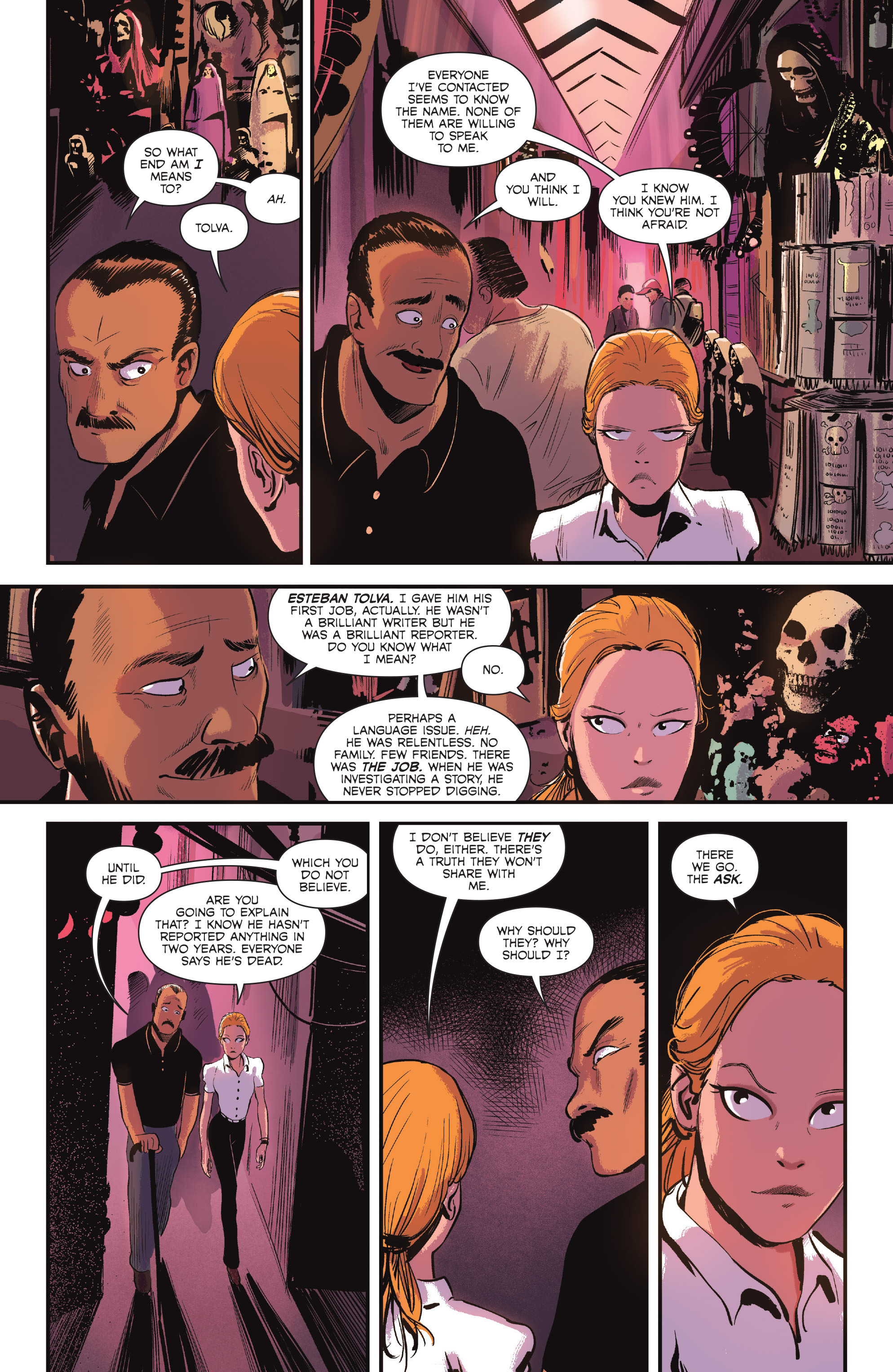 Read online Sombra comic -  Issue #1 - 18