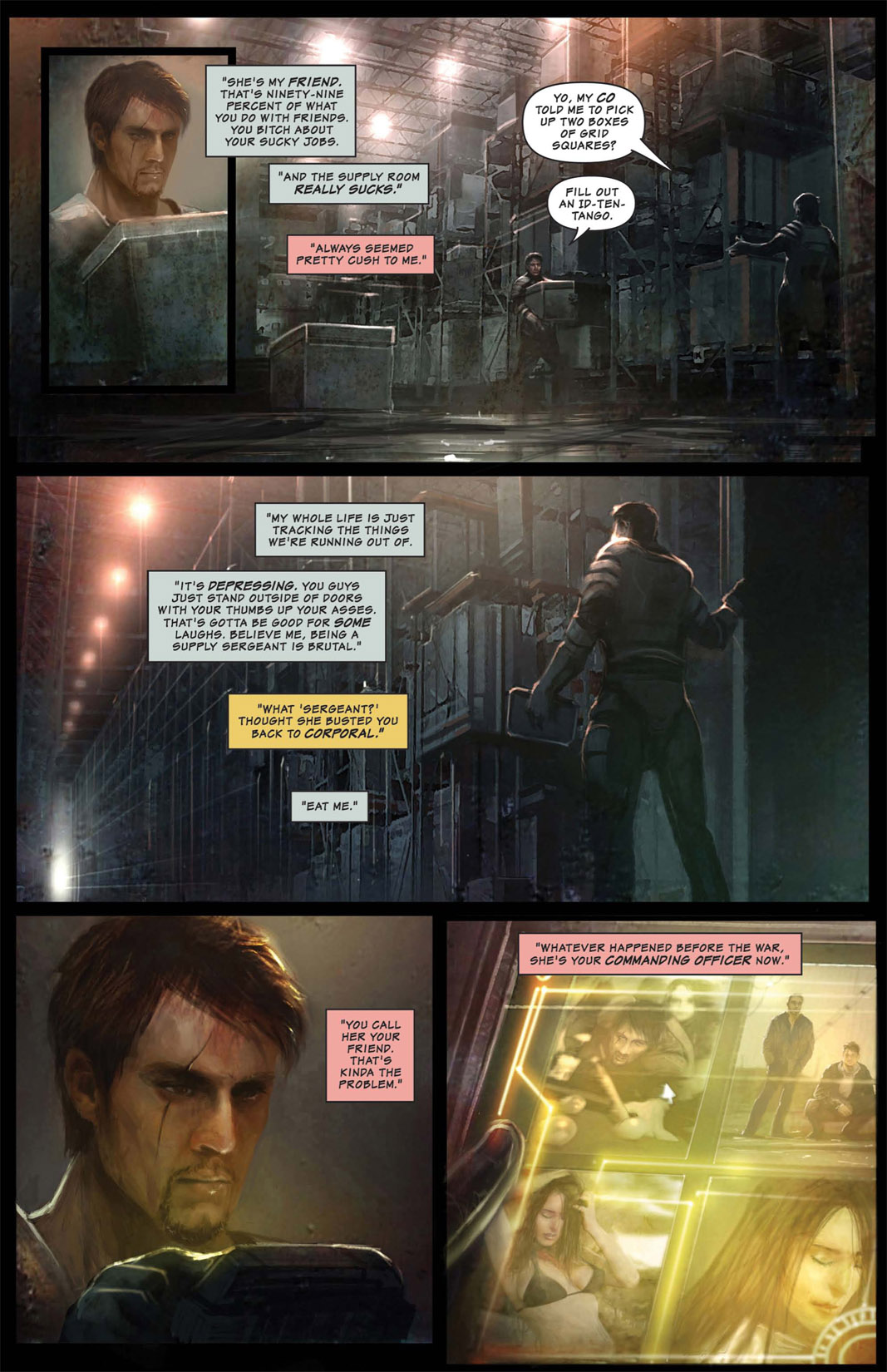 Read online Shrapnel: Hubris comic -  Issue #1 - 11