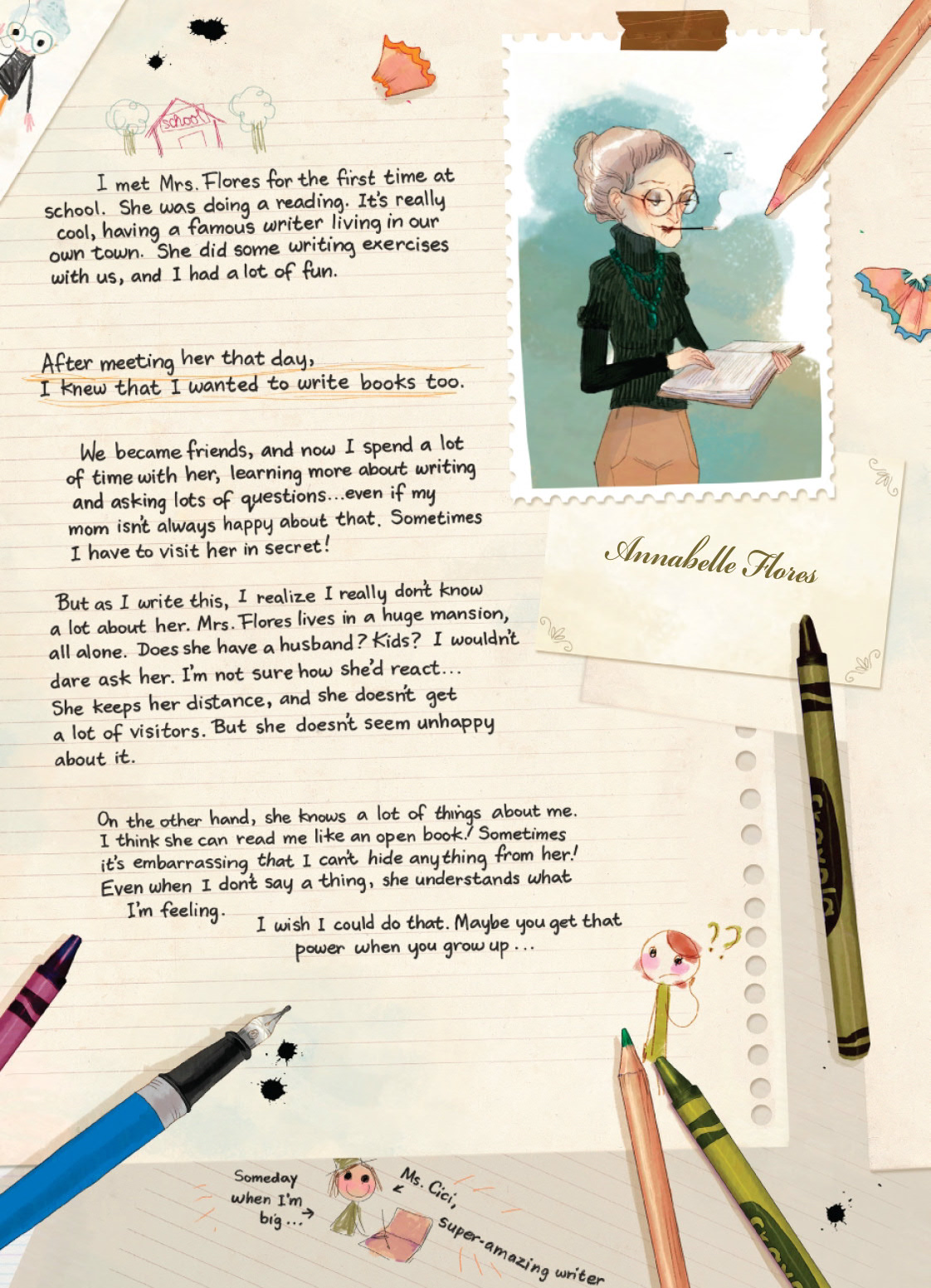 Read online Cici's Journal: The Adventures of a Writer-in-Training comic -  Issue # TPB (Part 1) - 11