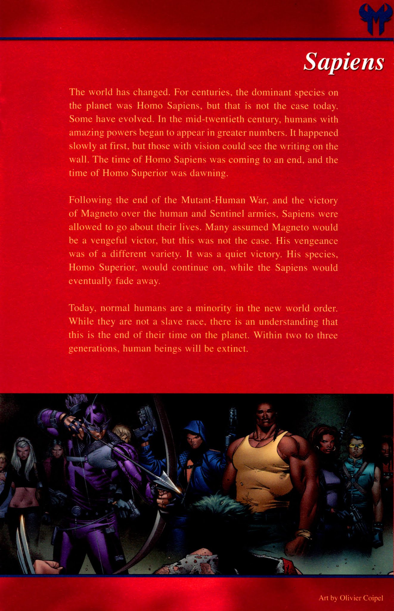 Read online Secrets of the House of M comic -  Issue # Full - 24