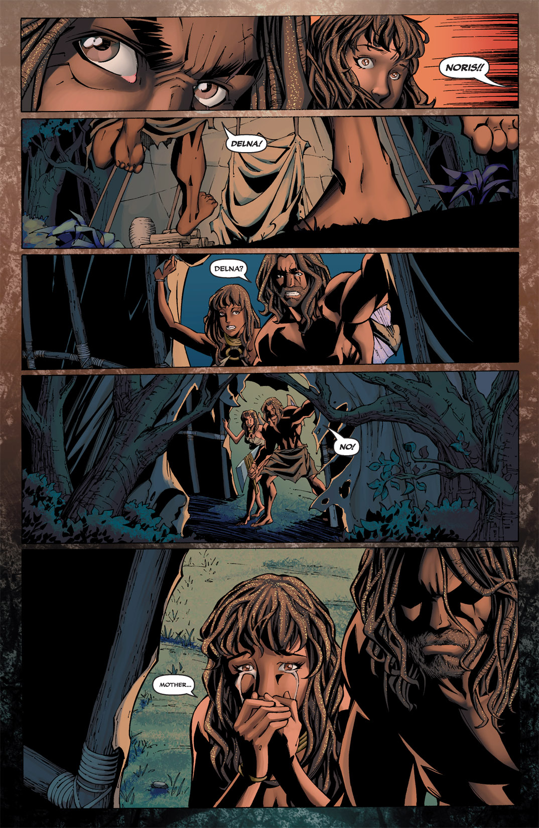 Read online Michael Turner's Soulfire: Chaos Reign comic -  Issue #0 - 13