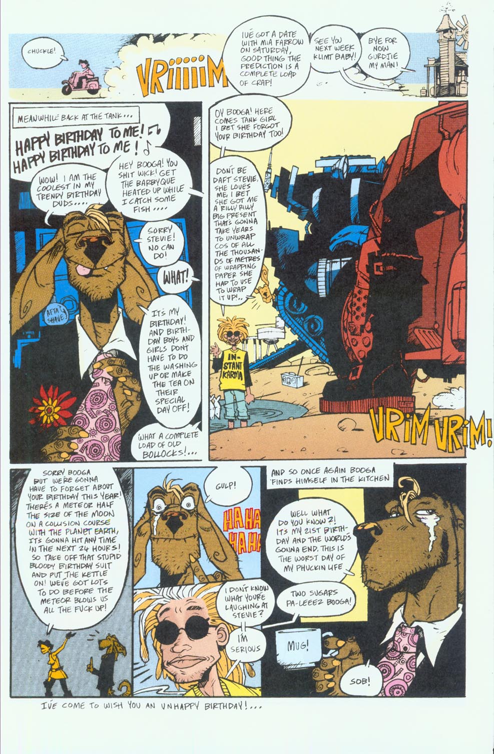 Read online Hewlett and Martin's Tank Girl comic -  Issue # TPB - 113