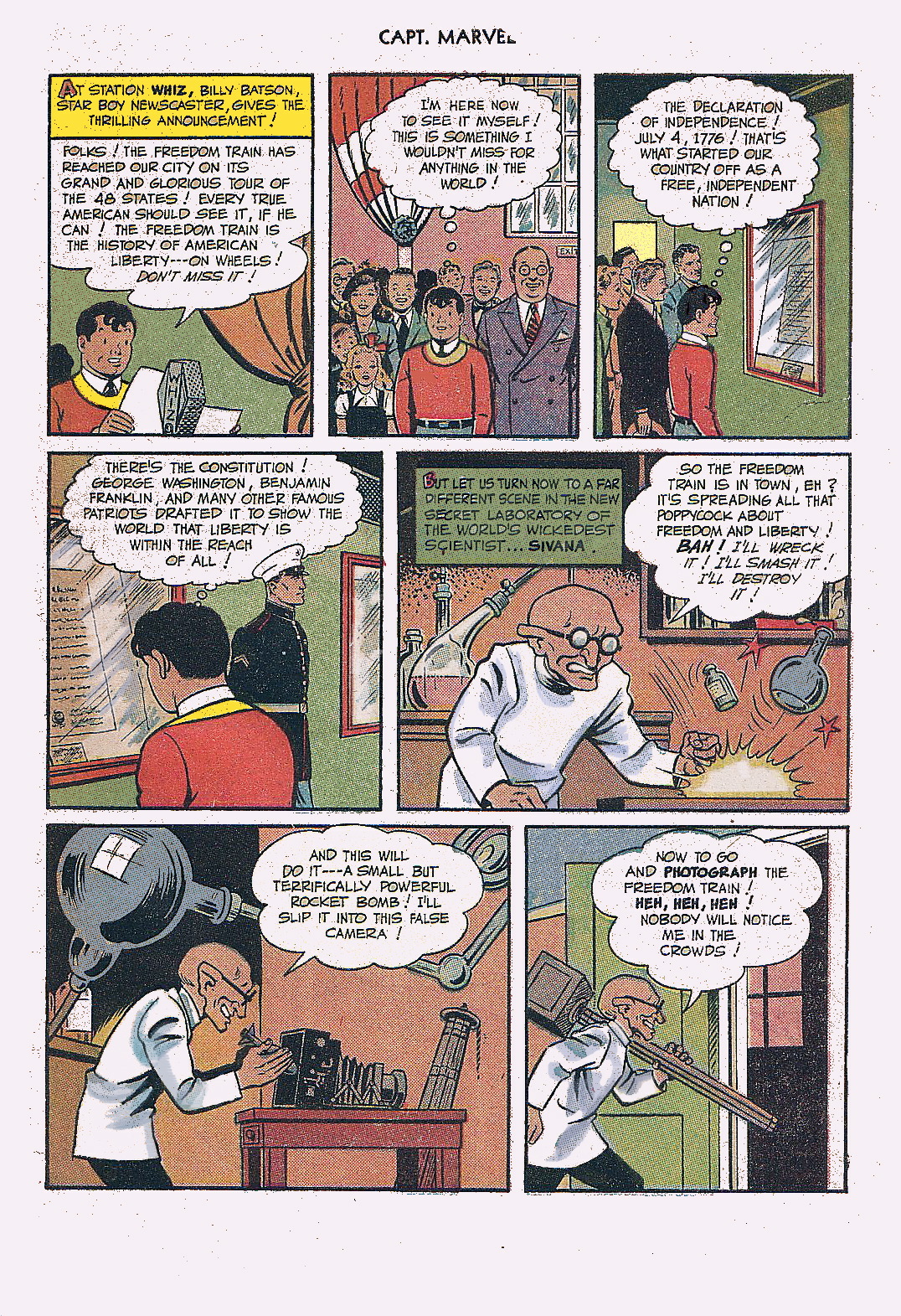 Read online Captain Marvel Adventures comic -  Issue #85 - 6