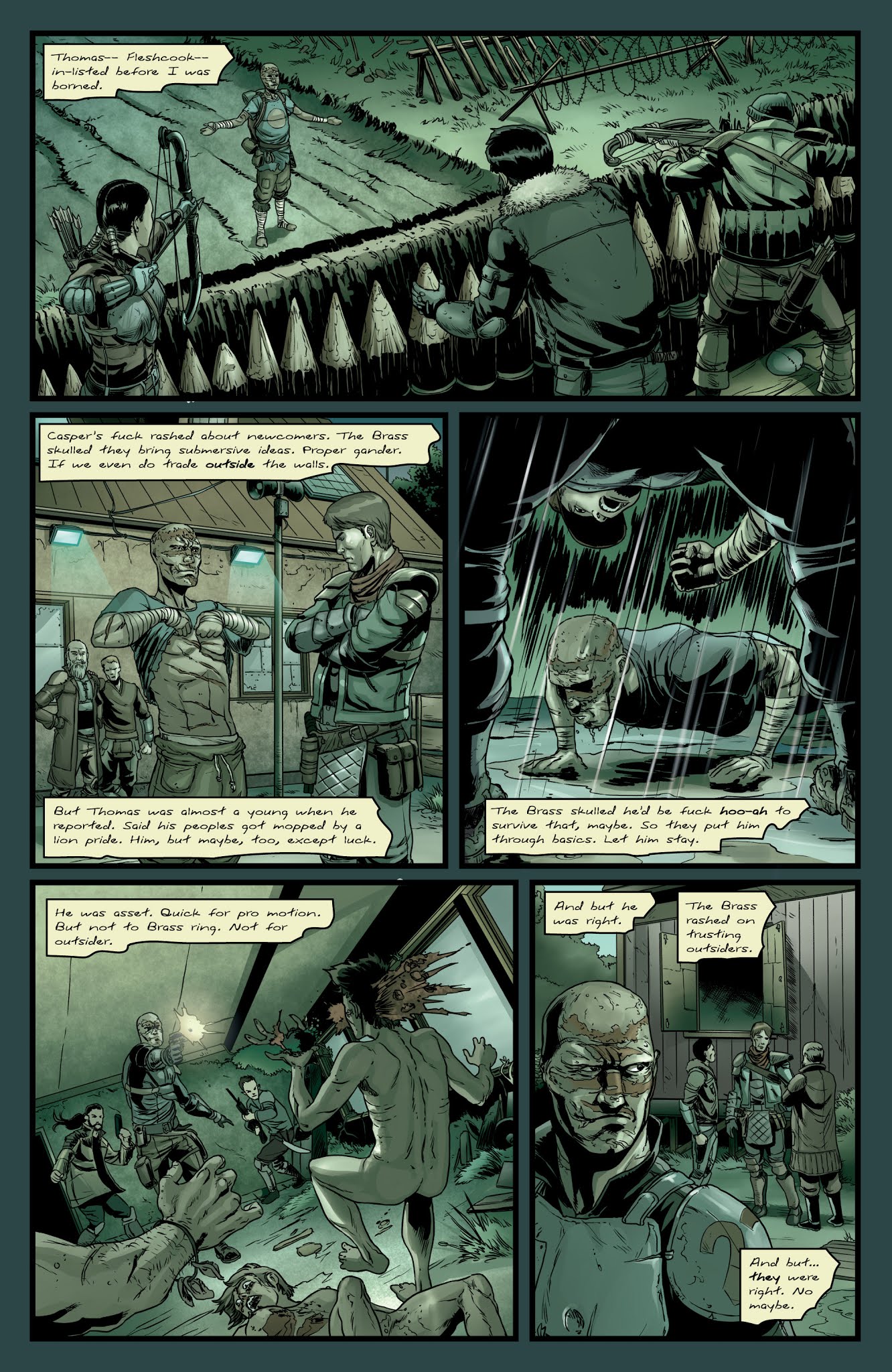 Read online Crossed Plus One Hundred: Mimic comic -  Issue #1 - 14