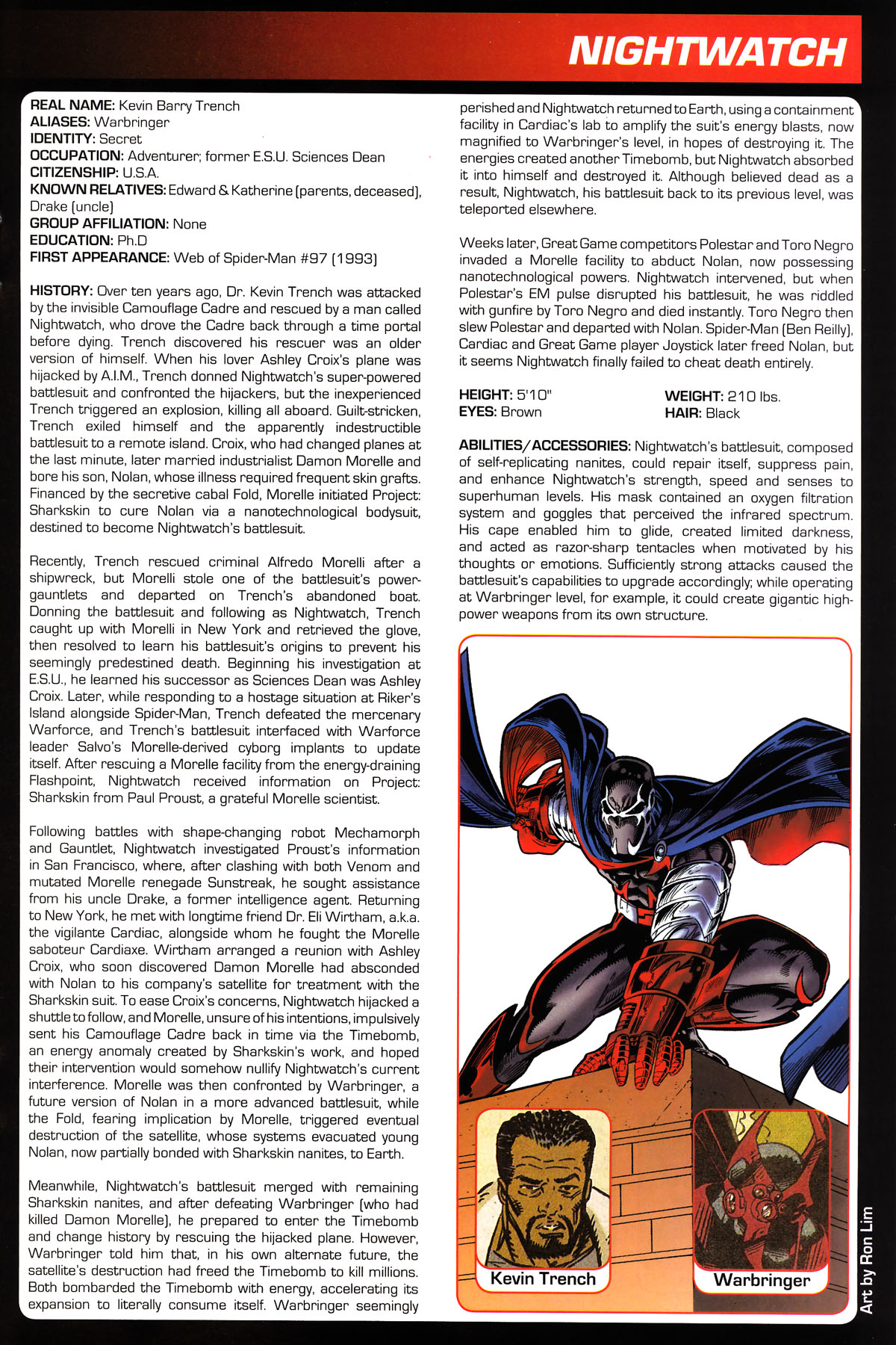 Read online Marvel Legacy:  The 1990's Handbook comic -  Issue # Full - 39