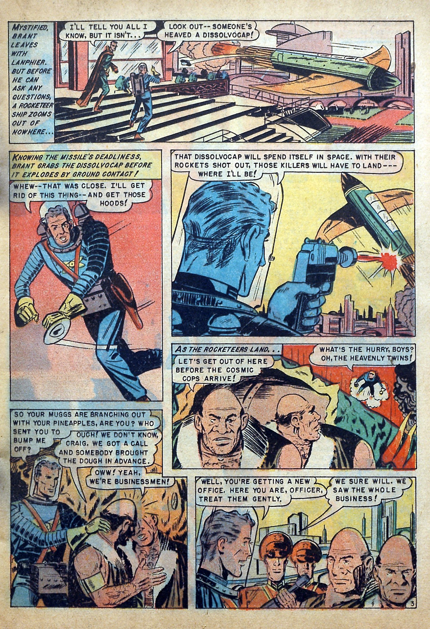 Read online Captain Science comic -  Issue #3 - 13