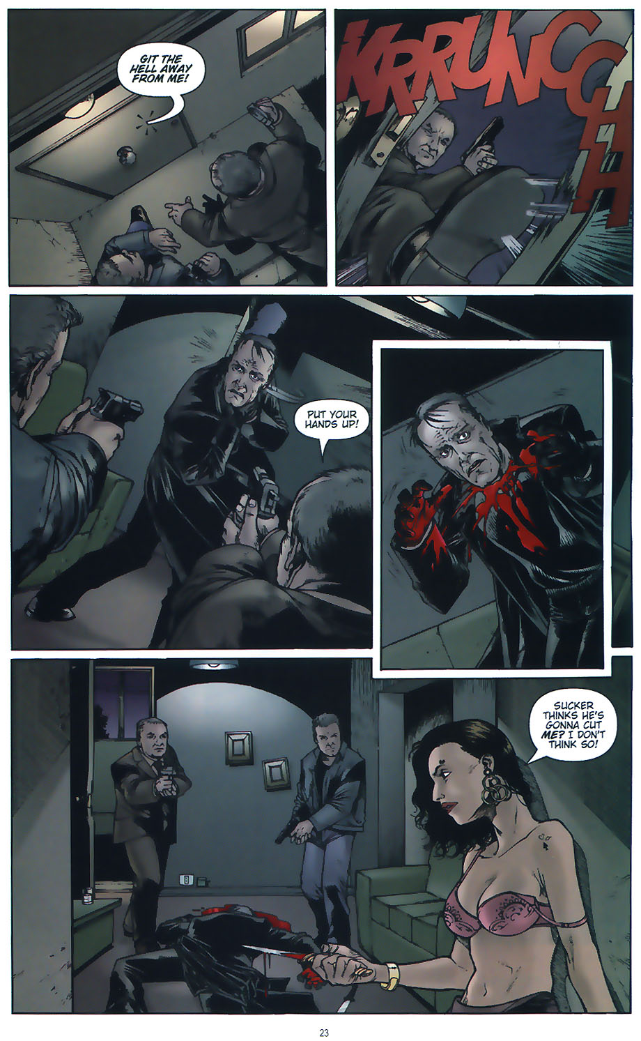 Read online CSI: Crime Scene Investigation comic -  Issue #5 - 25