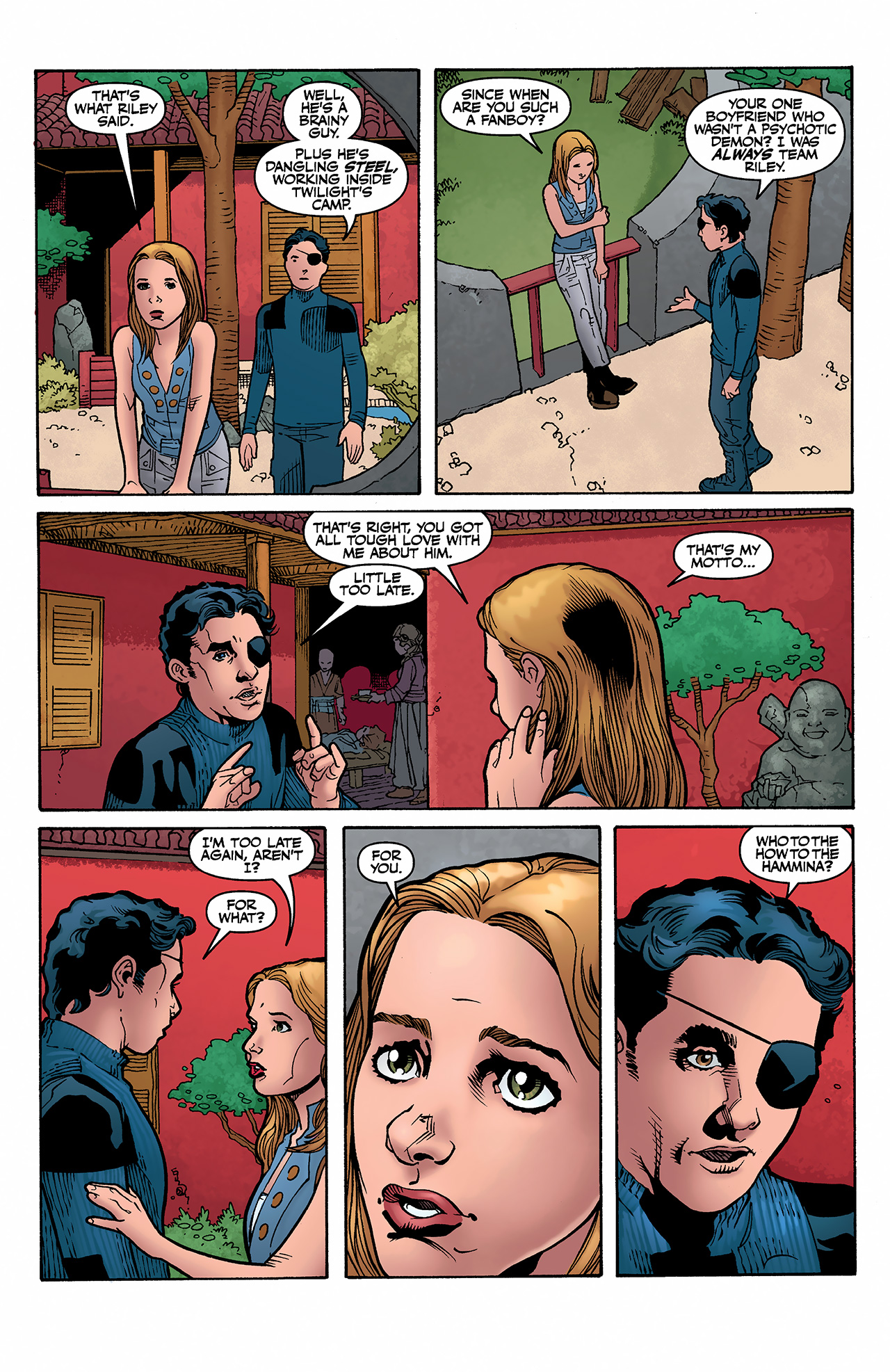 Read online Buffy the Vampire Slayer Season Eight comic -  Issue #31 - 17