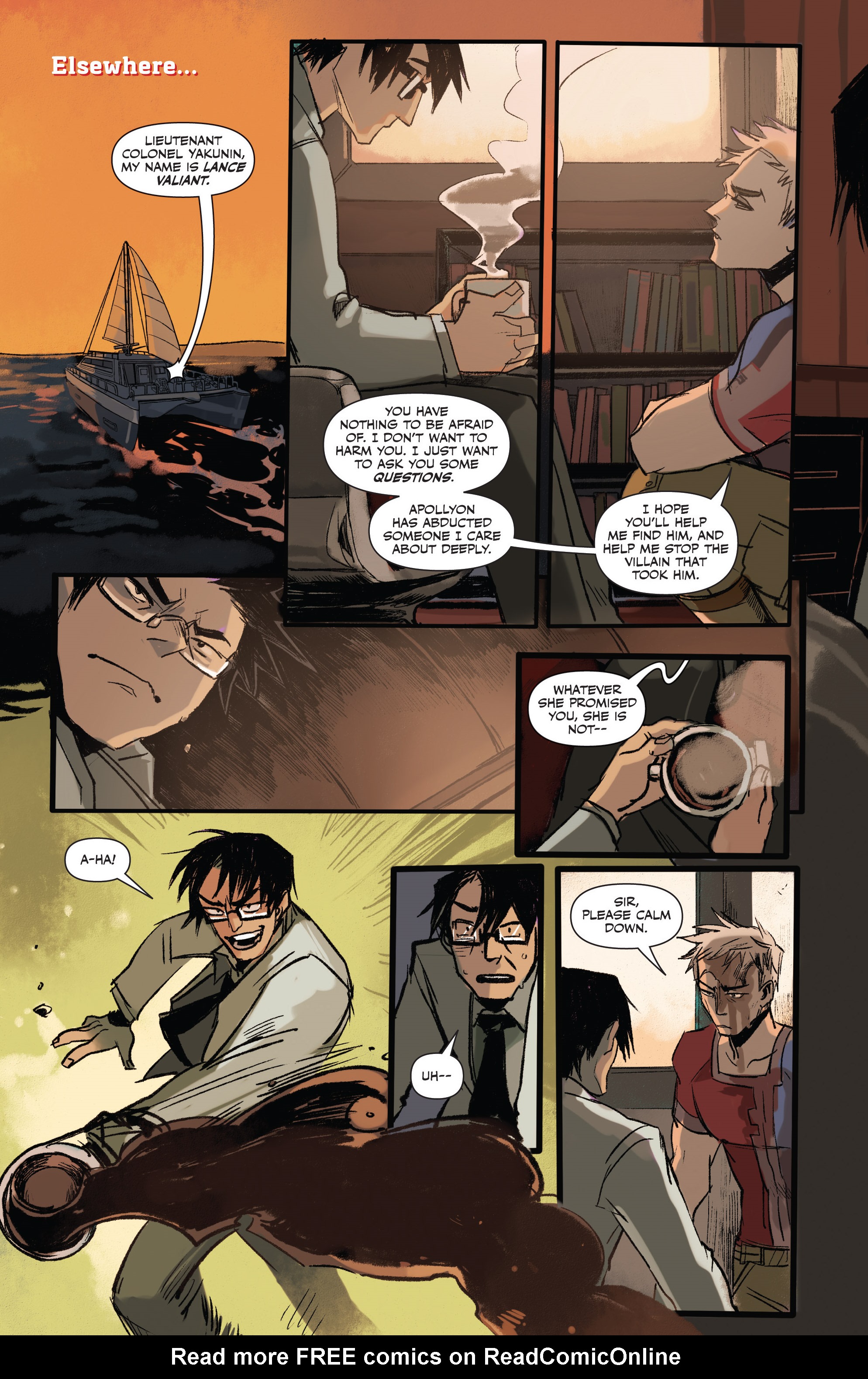 Read online Freelance comic -  Issue #3 - 14