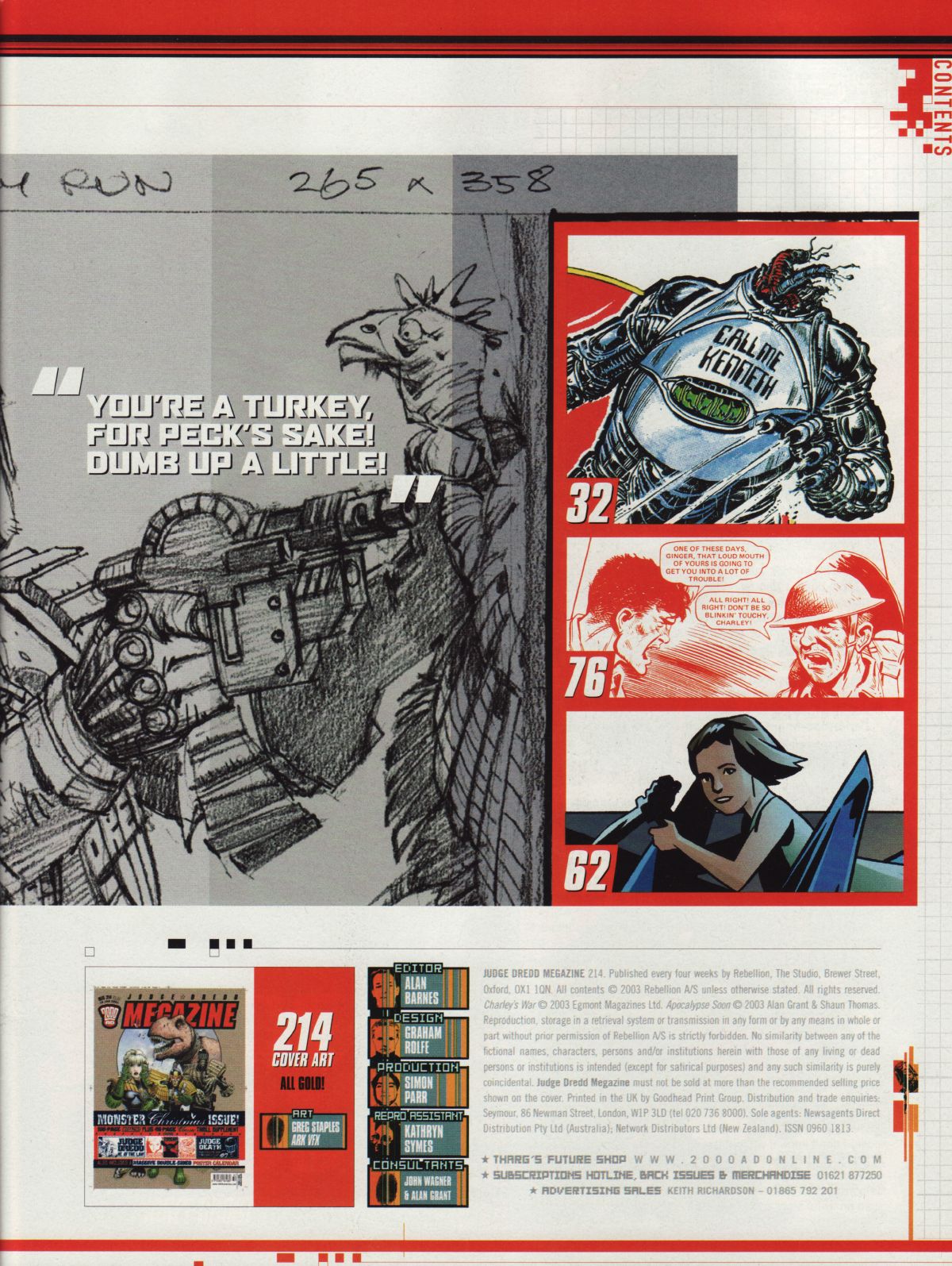 Judge Dredd Megazine (Vol. 5) issue 214 - Page 3