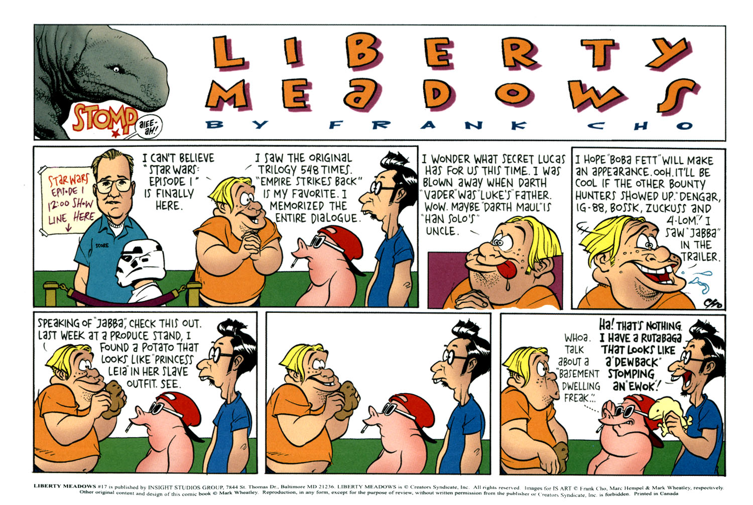 Read online Liberty Meadows comic -  Issue #17 - 2