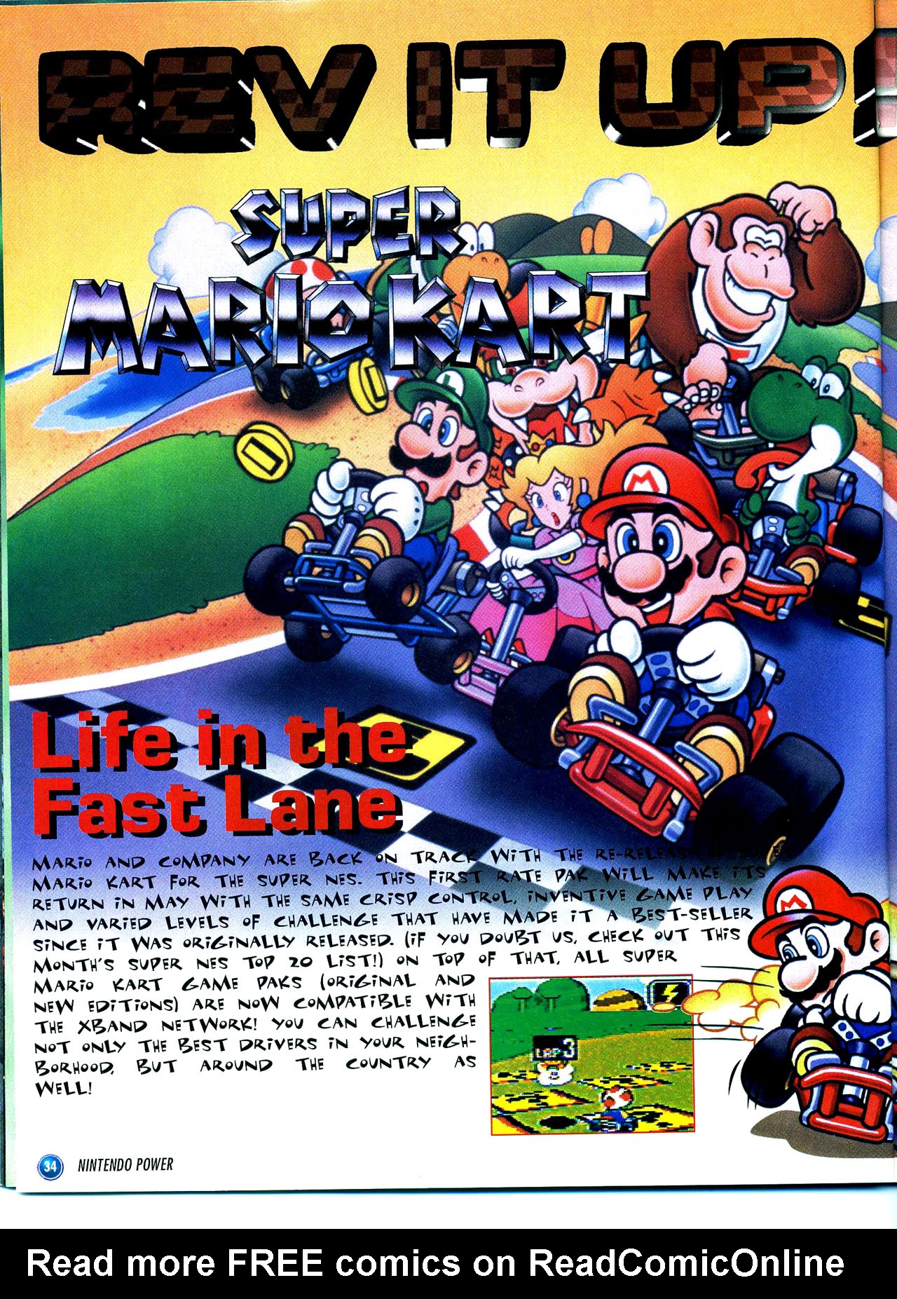 Read online Nintendo Power comic -  Issue #82 - 35