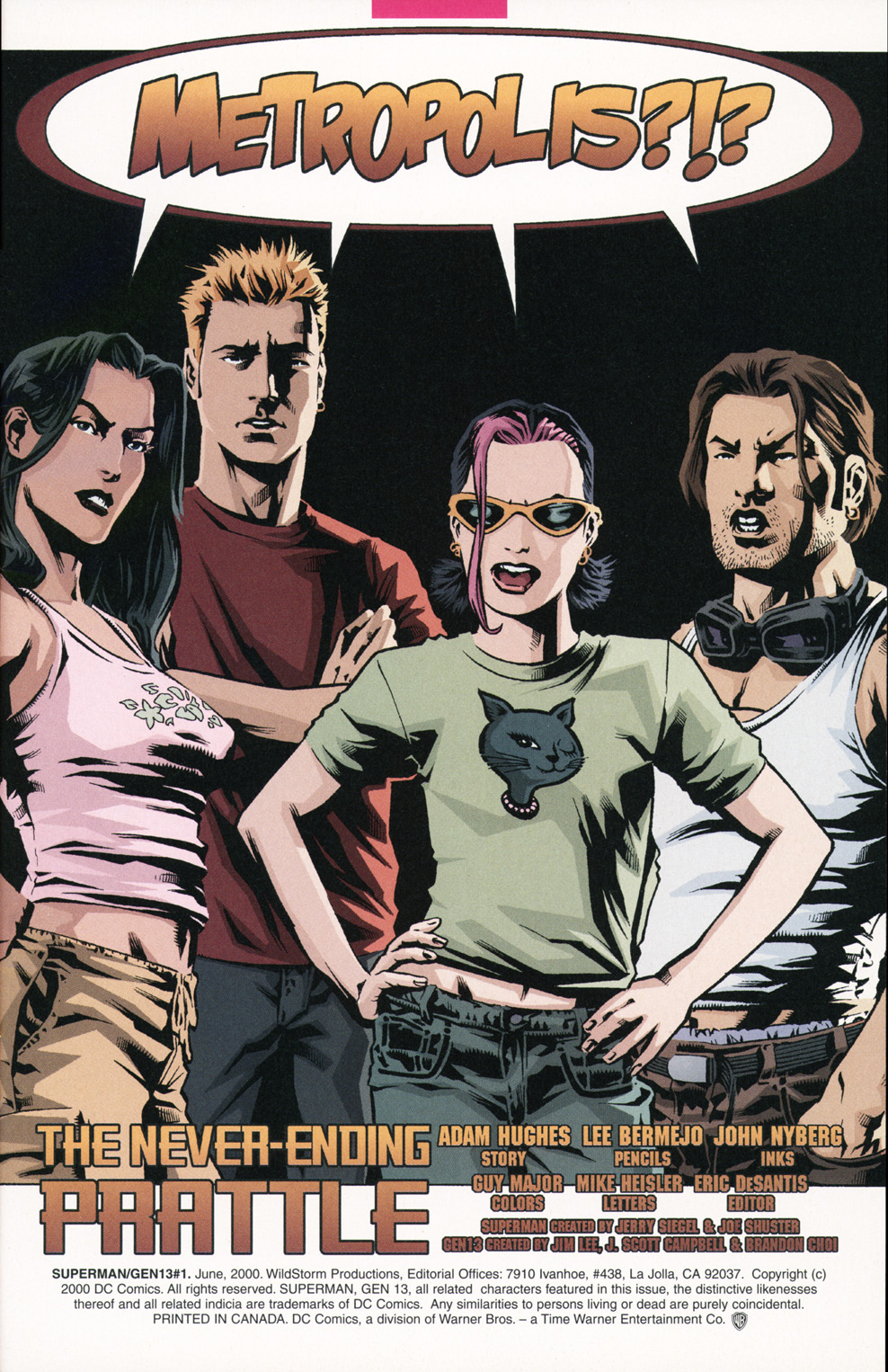 Read online Superman/Gen13 comic -  Issue #1 - 2