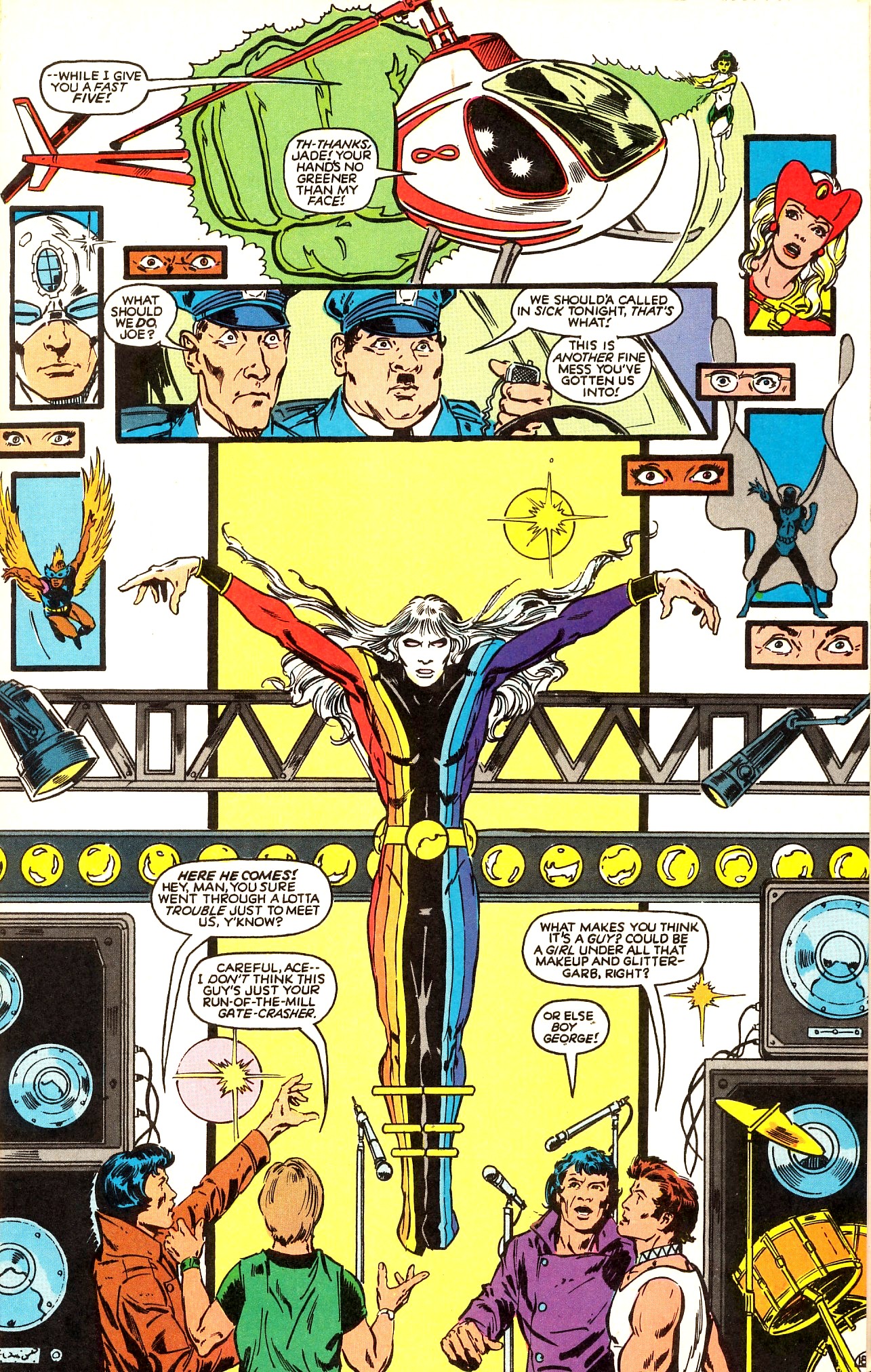 Read online Infinity Inc. (1984) comic -  Issue #14 - 24