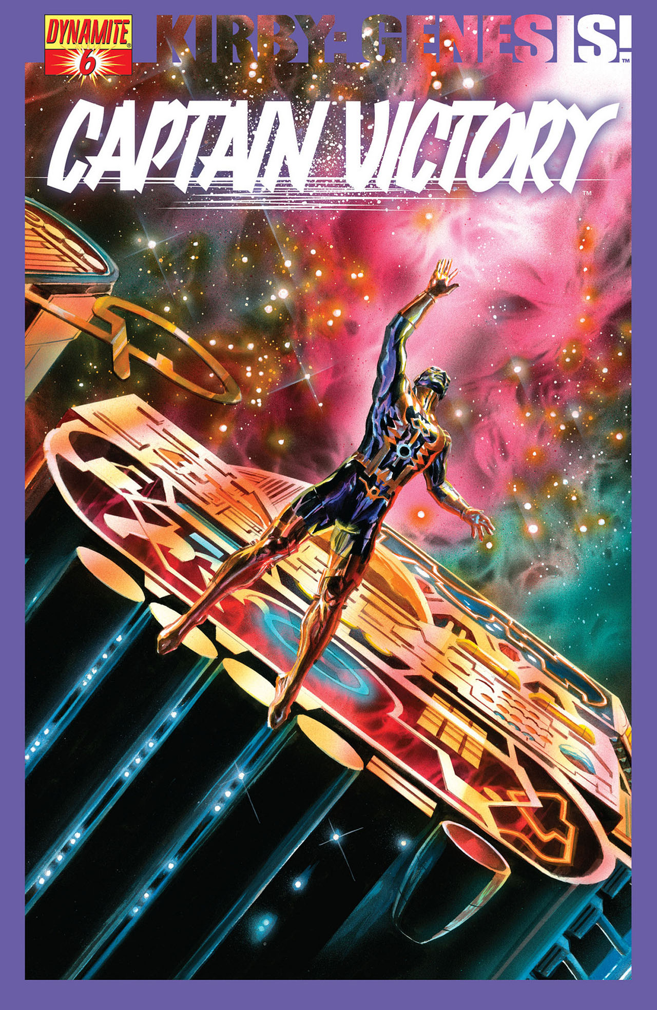 Read online Kirby: Genesis - Captain Victory comic -  Issue #6 - 1