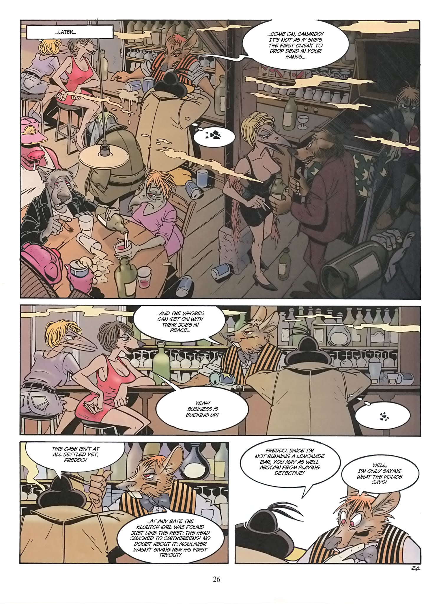 Read online Une enquête de l'inspecteur Canardo comic -  Issue #9 - 27