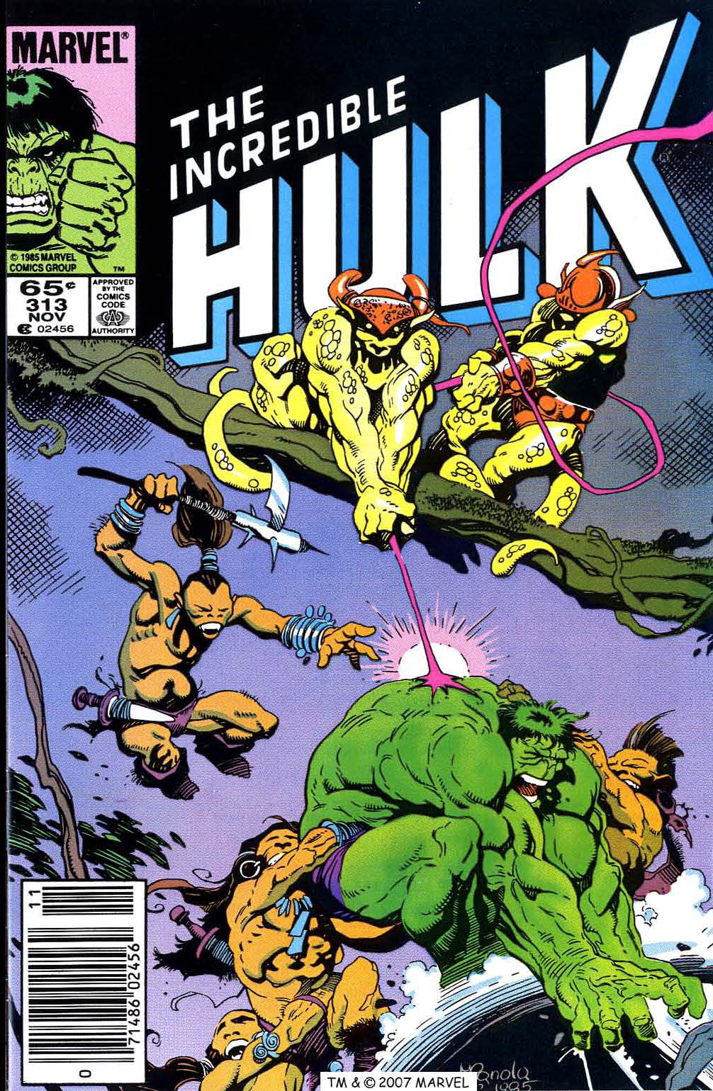 Read online The Incredible Hulk (1968) comic -  Issue #313 - 1