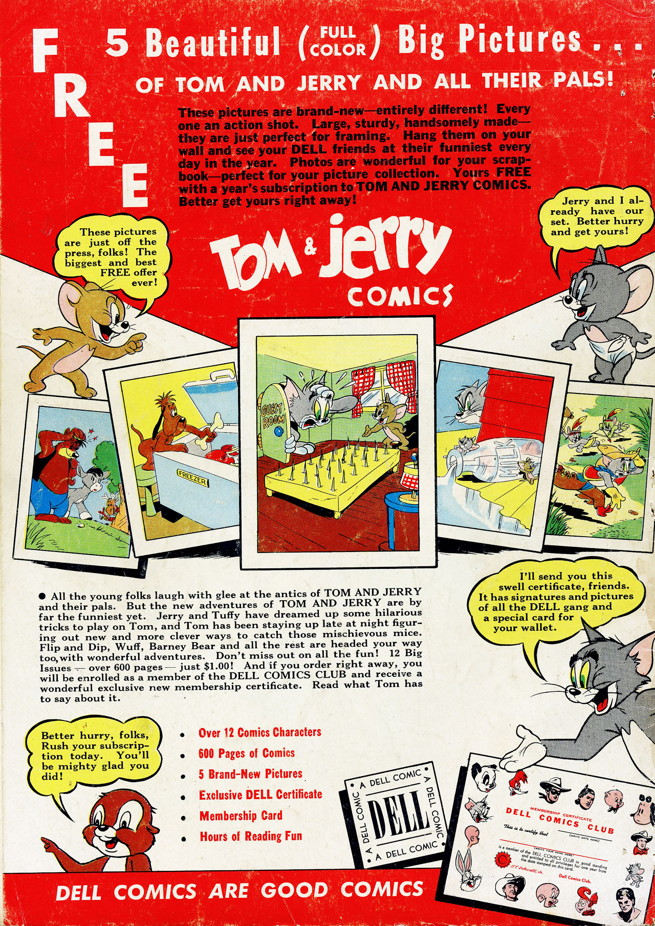 Read online Tom & Jerry Comics comic -  Issue #86 - 52