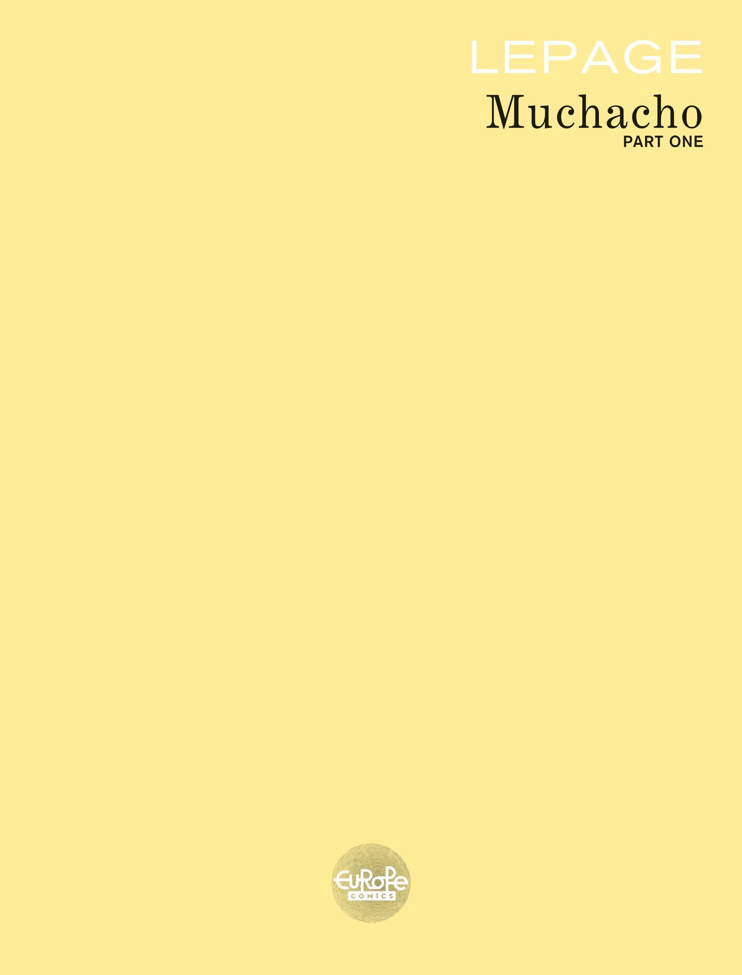 Read online Muchacho comic -  Issue #1 - 2