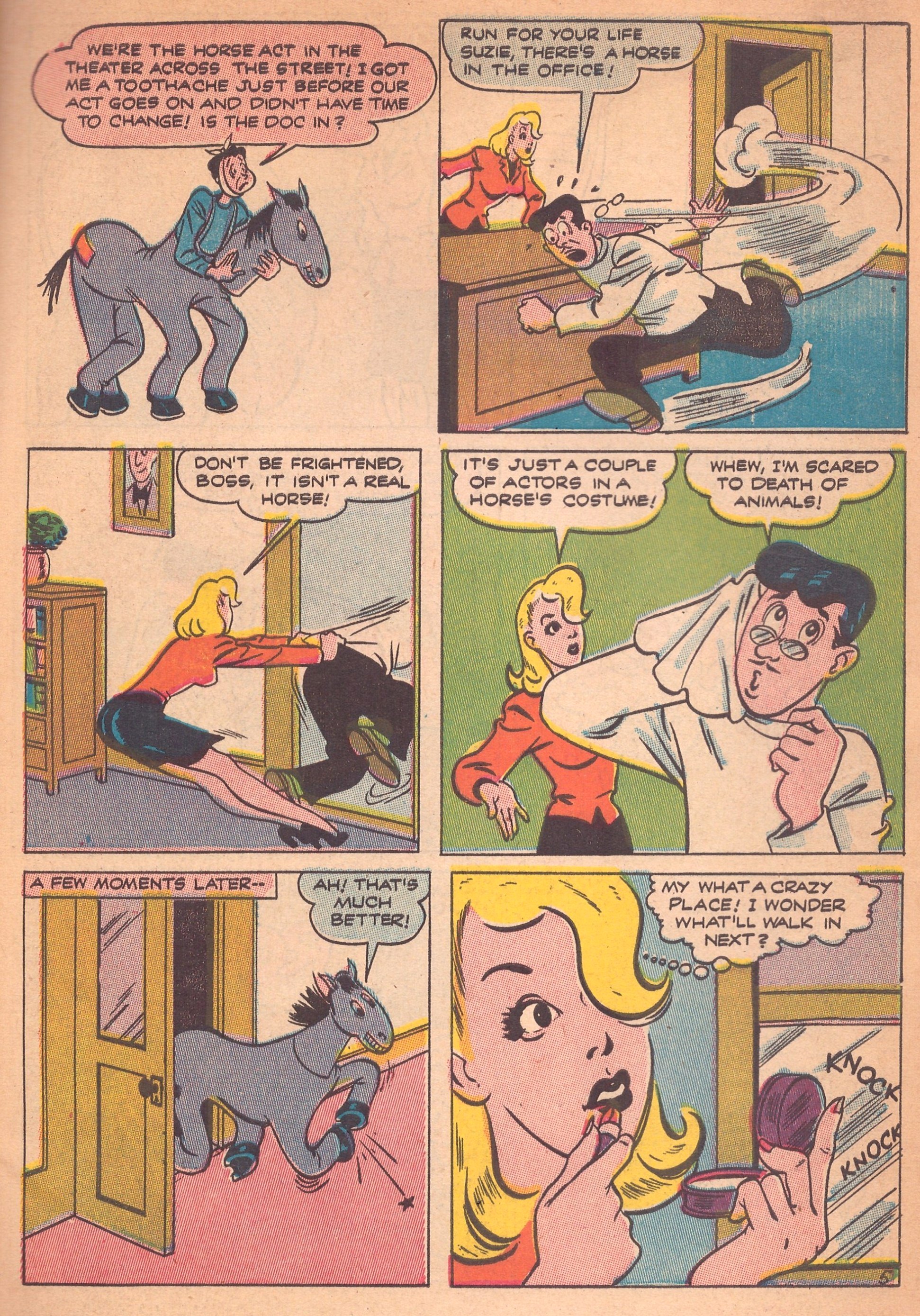 Read online Suzie Comics comic -  Issue #54 - 47