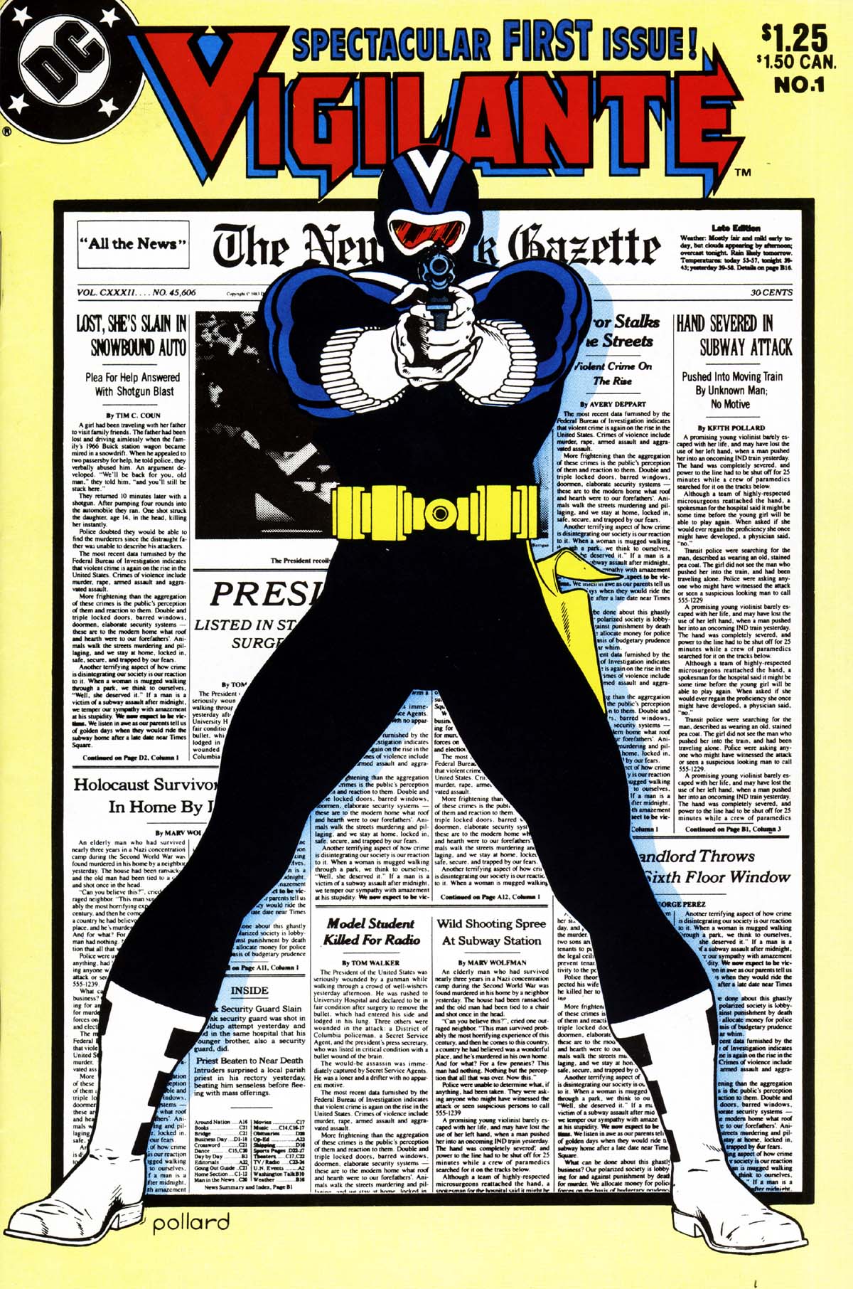 Read online Vigilante (1983) comic -  Issue #1 - 1