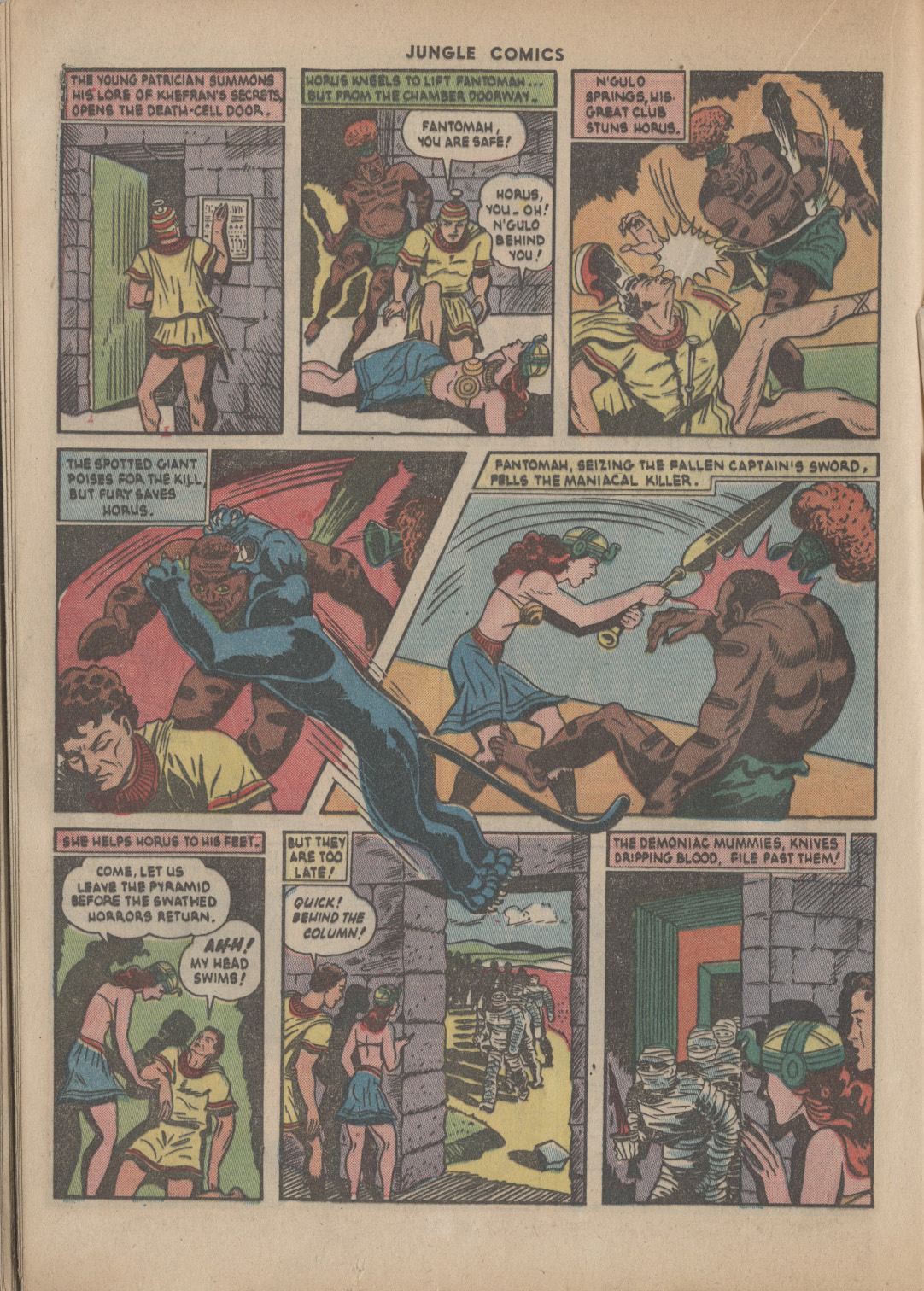 Read online Jungle Comics comic -  Issue #49 - 42