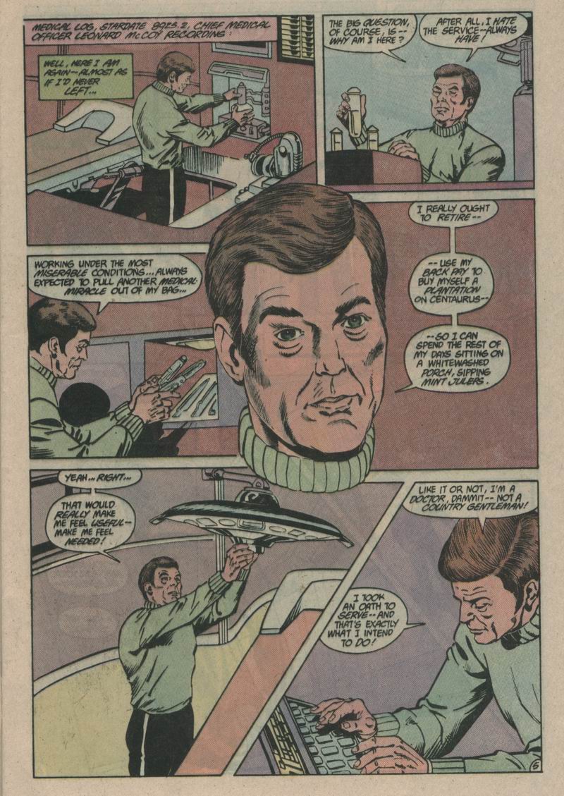 Read online Star Trek (1984) comic -  Issue #37 - 6