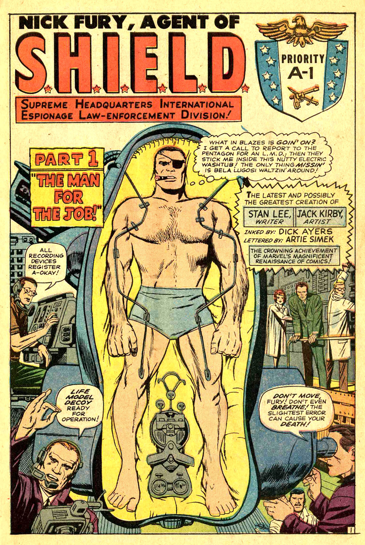 Read online Marvel Masterworks: Nick Fury, Agent of S.H.I.E.L.D. comic -  Issue # TPB 1 (Part 1) - 6