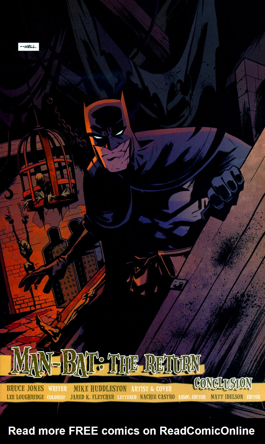 Read online Man-Bat (2006) comic -  Issue #5 - 4