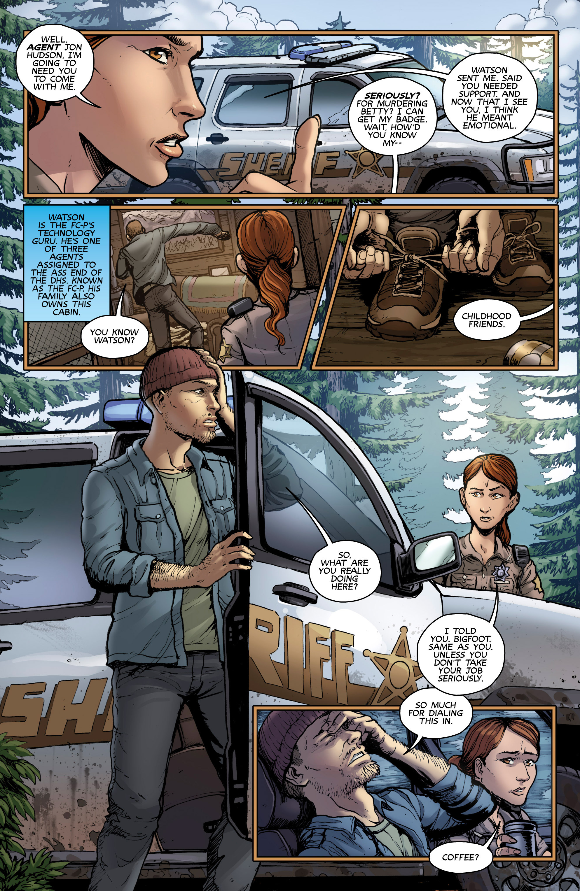 Read online Famous Monsters Presents: Project Nemesis comic -  Issue #1 - 9