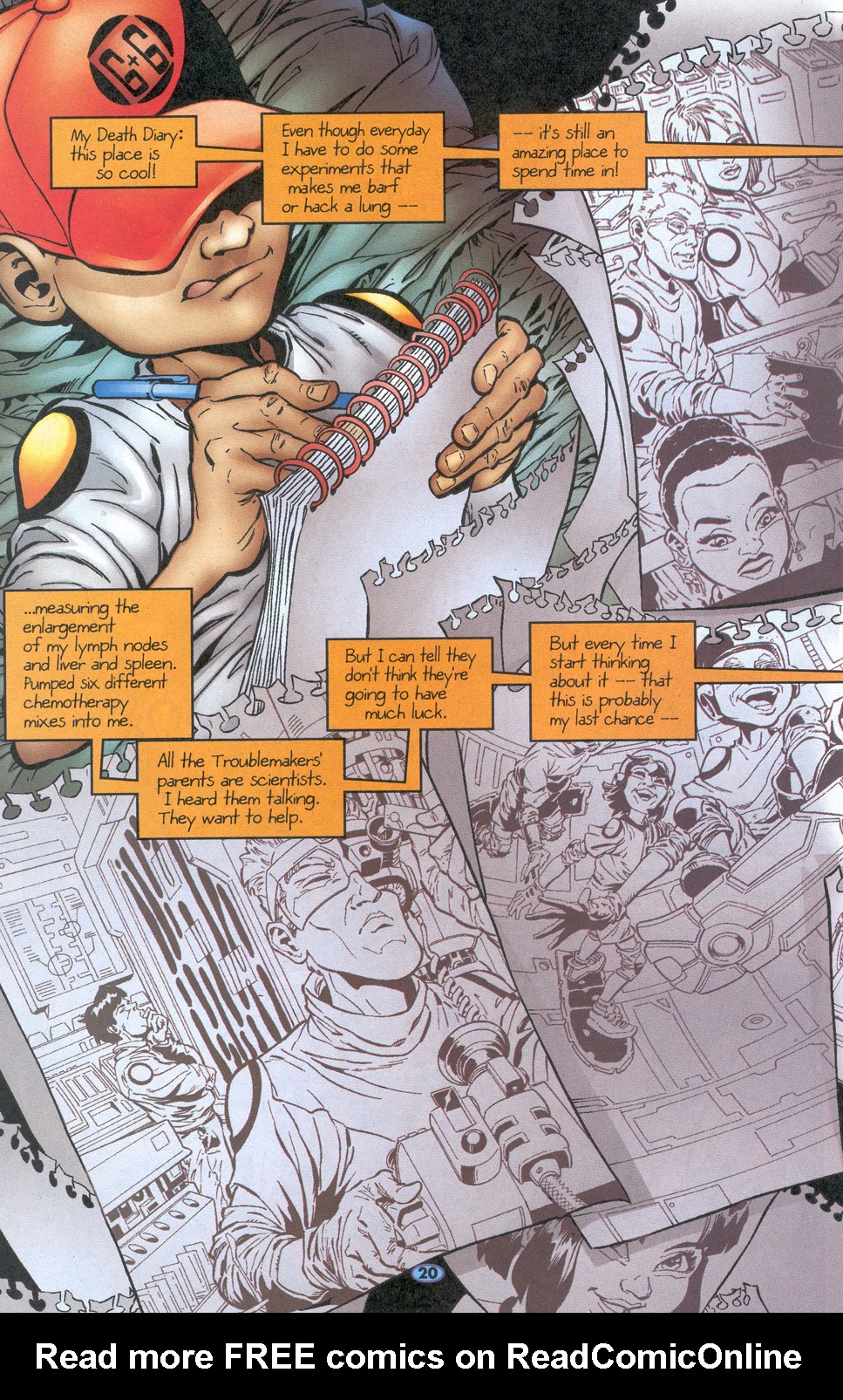 Read online Troublemakers comic -  Issue #10 - 17