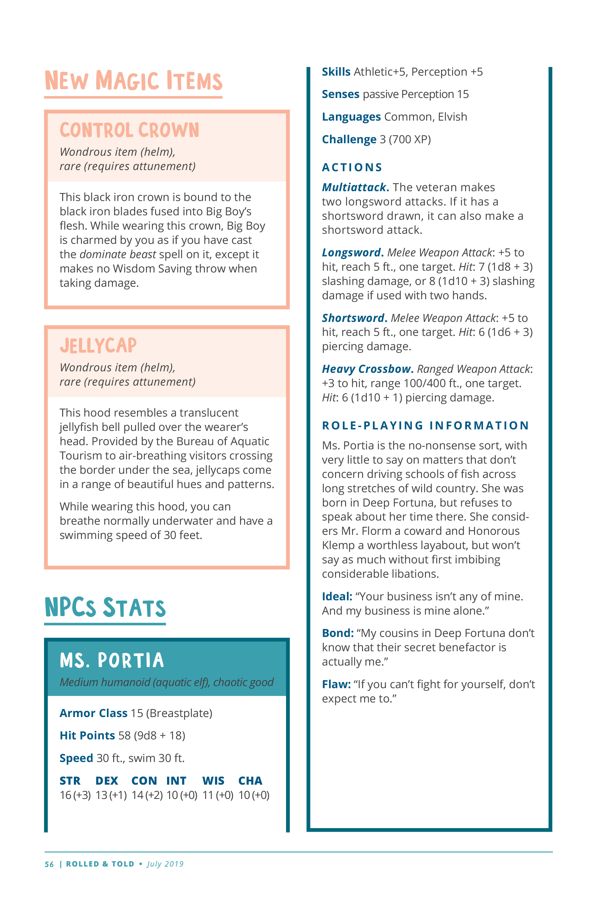 Read online Rolled & Told comic -  Issue #11 - 56