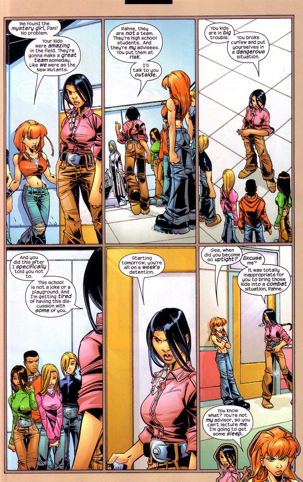 Read online New Mutants (2003) comic -  Issue #10 - 11