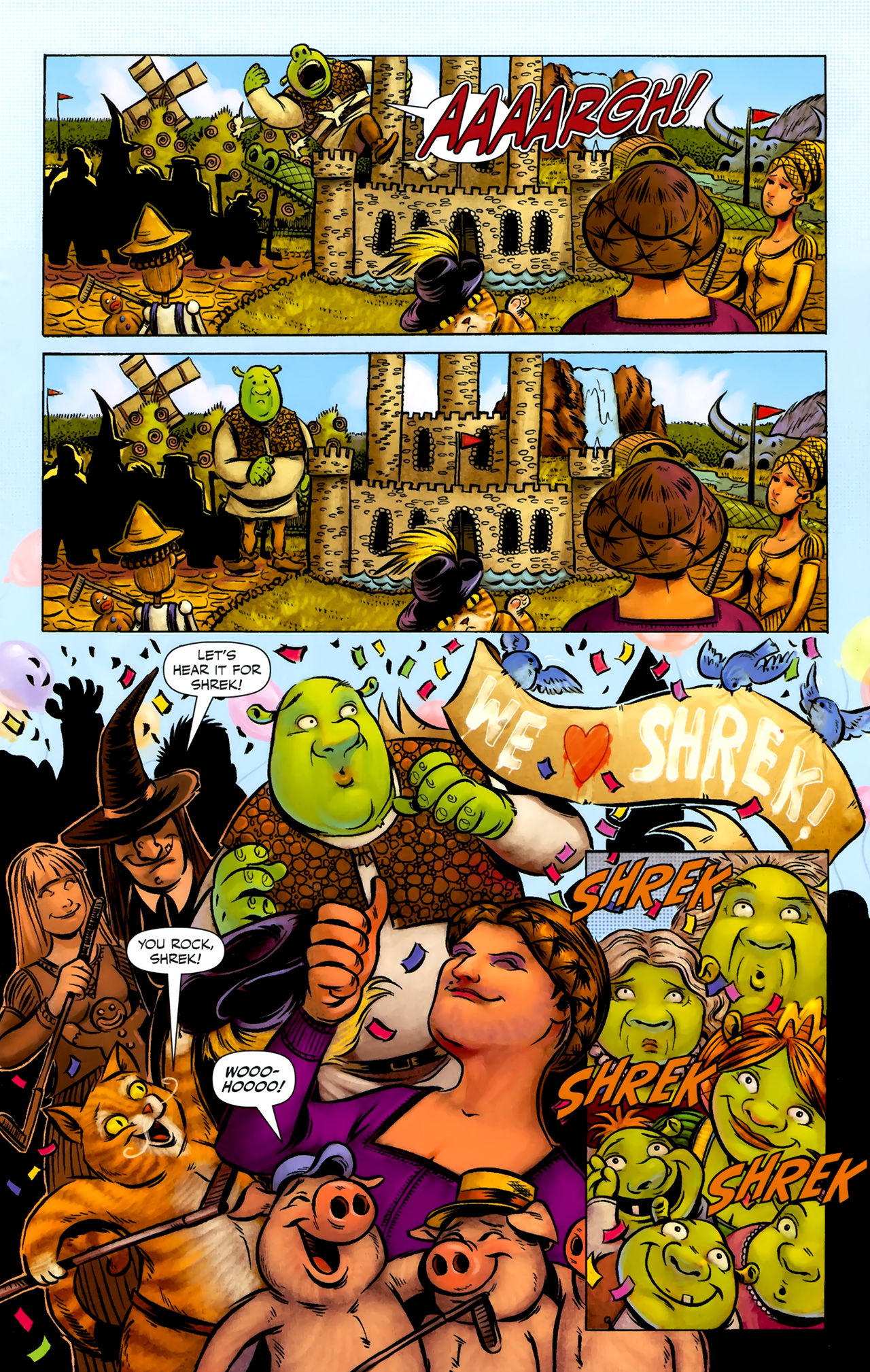 Read online Shrek (2010) comic -  Issue #3 - 31