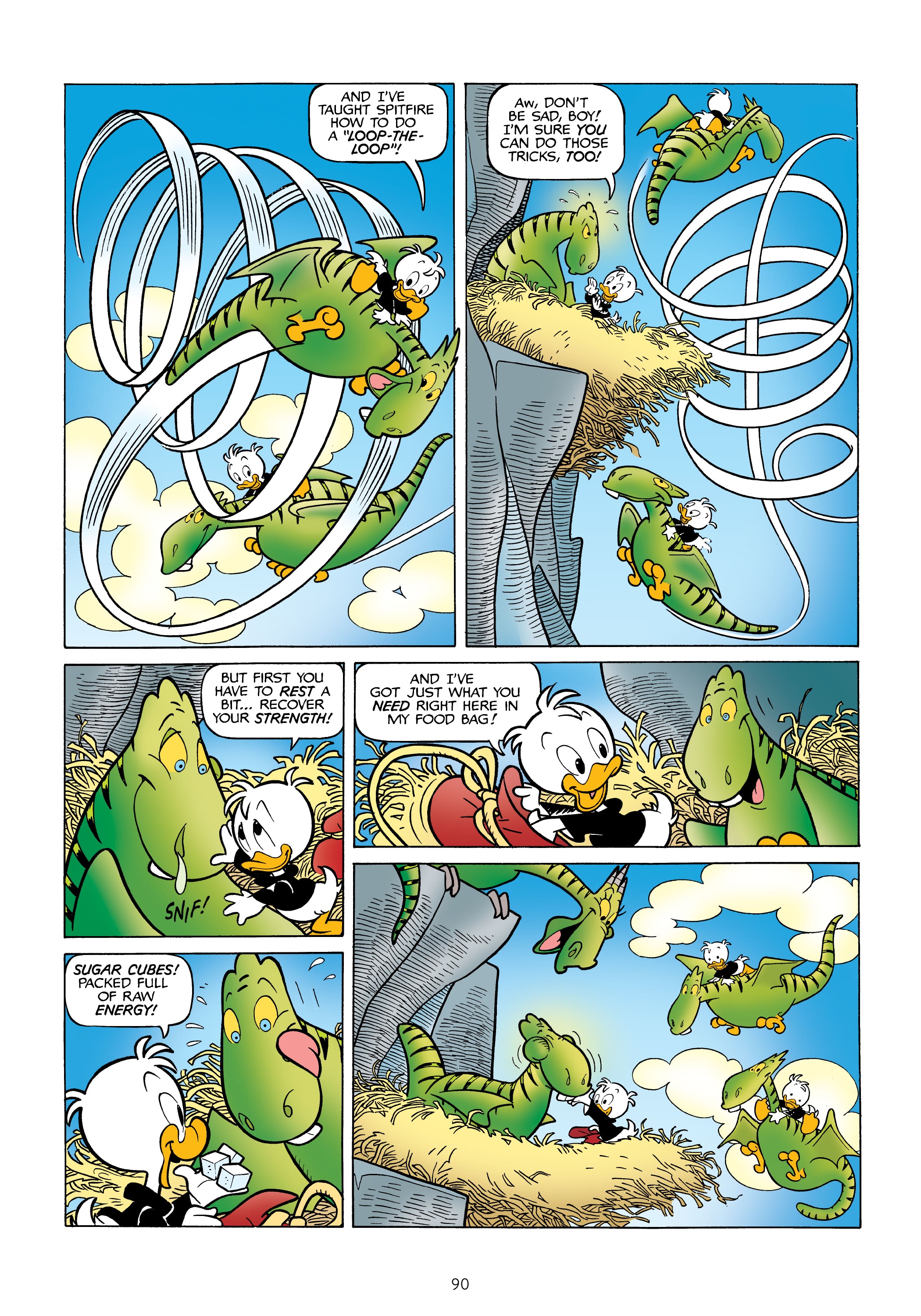 Read online Donald Duck and Uncle Scrooge: World of the Dragonlords comic -  Issue # TPB (Part 1) - 91