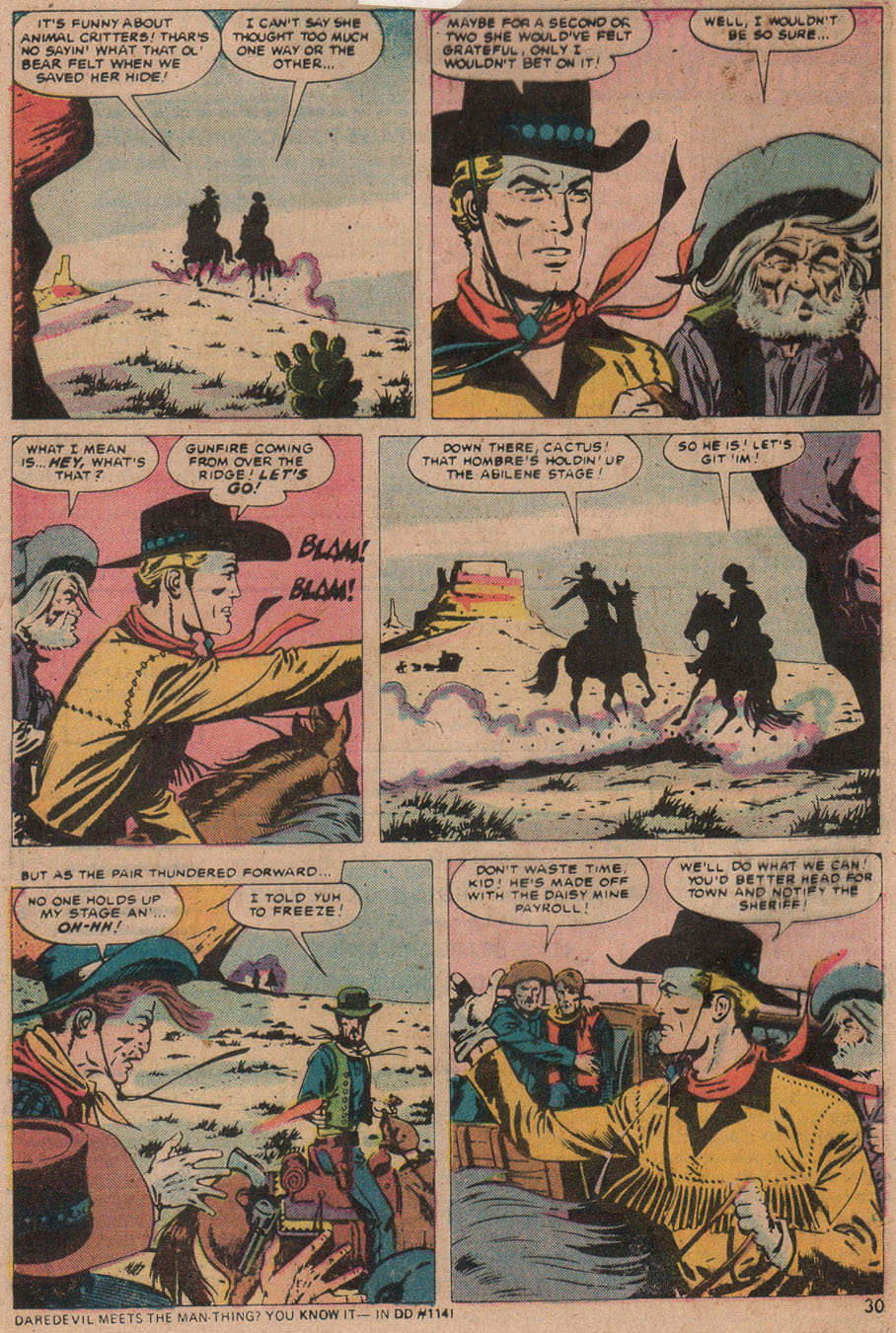 Read online Kid Colt Outlaw comic -  Issue #187 - 31
