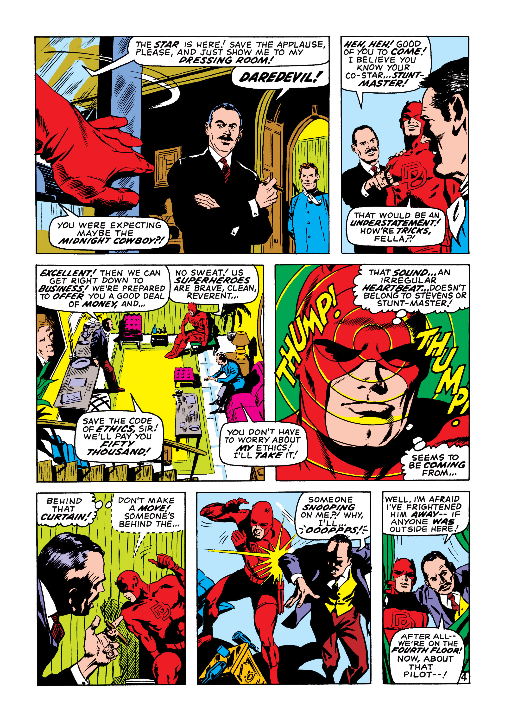 Read online Marvel Masterworks: Daredevil comic -  Issue # TPB 7 (Part 1) - 71